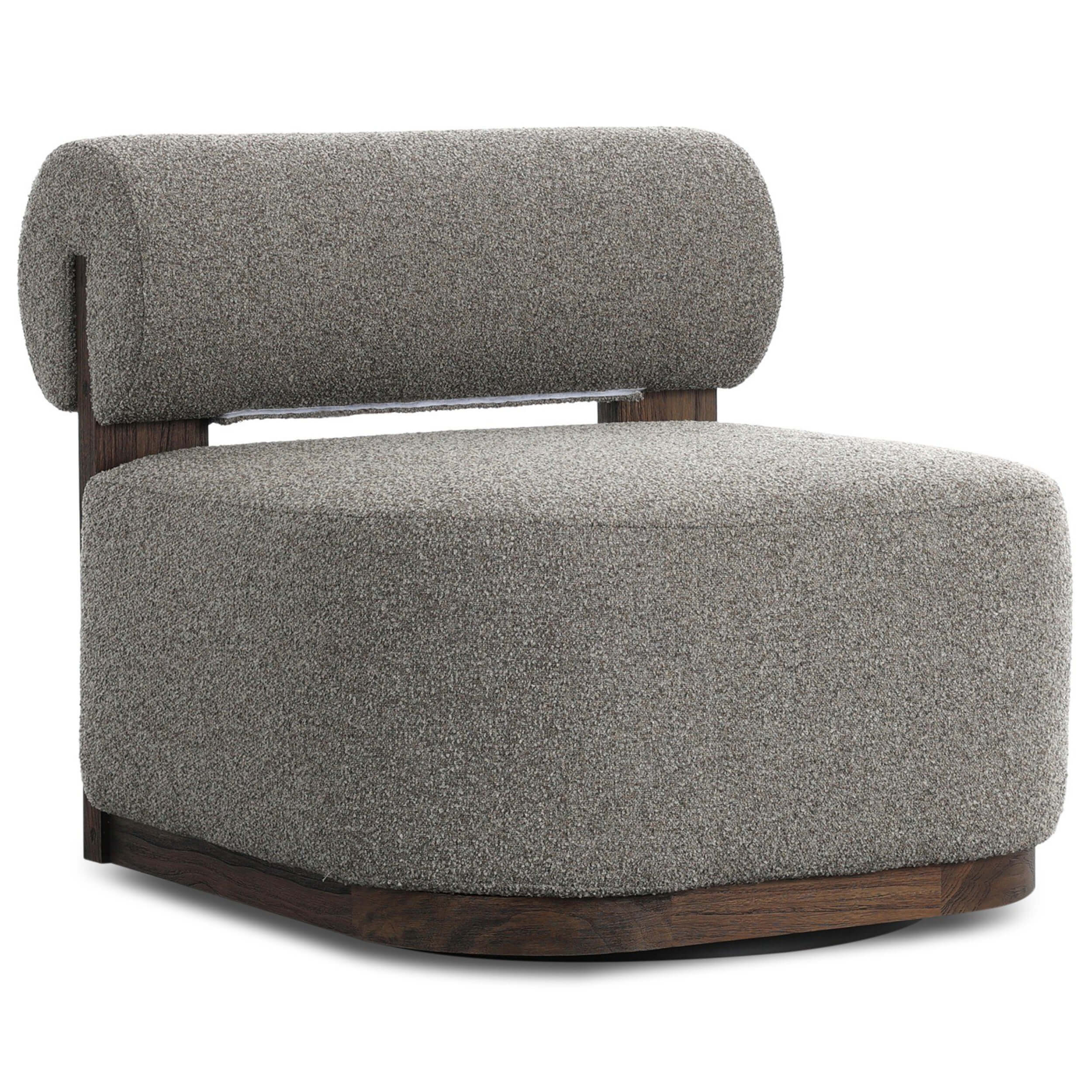 Malta Outdoor Swivel Chair, Lera Fawn by Four Hands