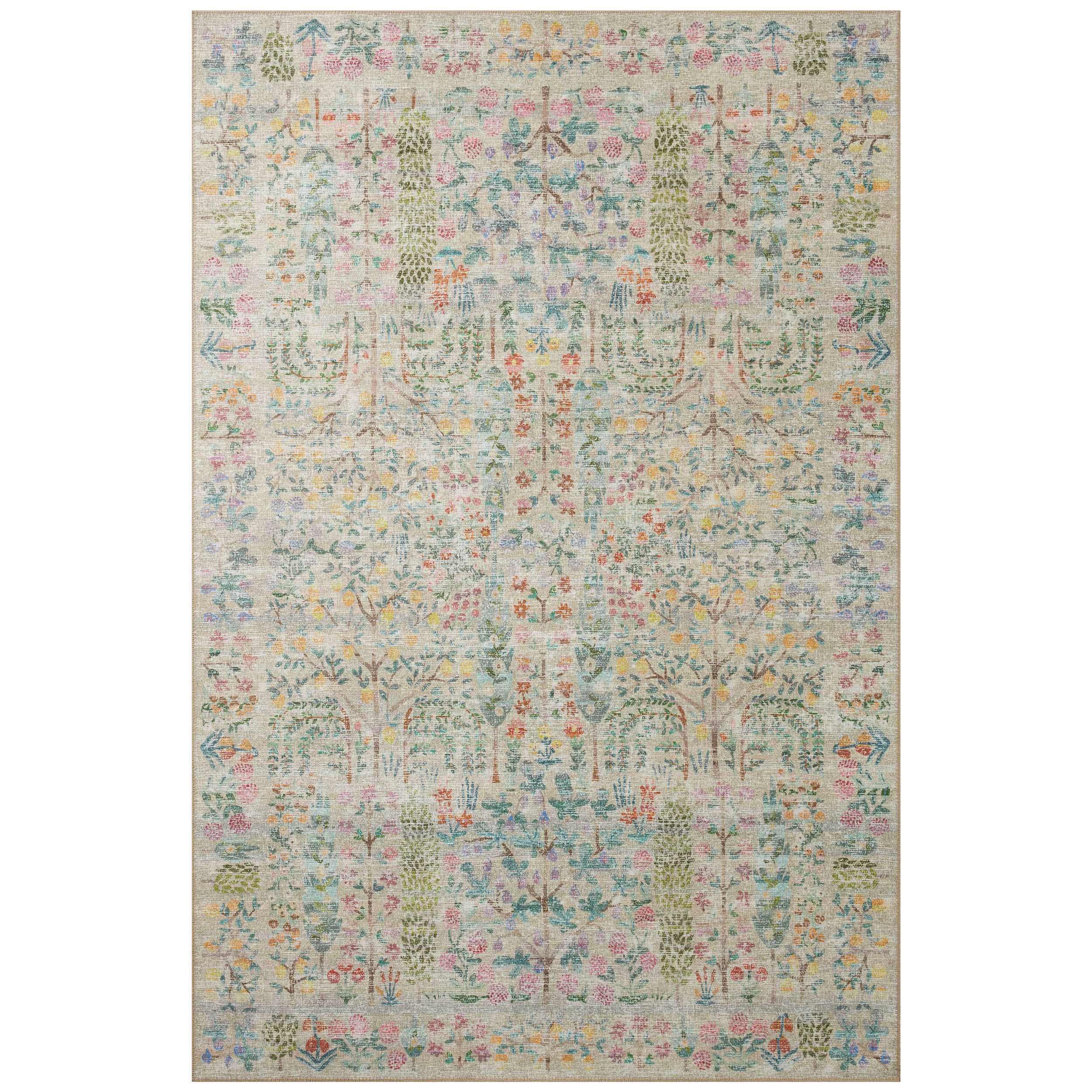 Rifle Paper Co. x Loloi Rug Maison MAO-07, Khaki