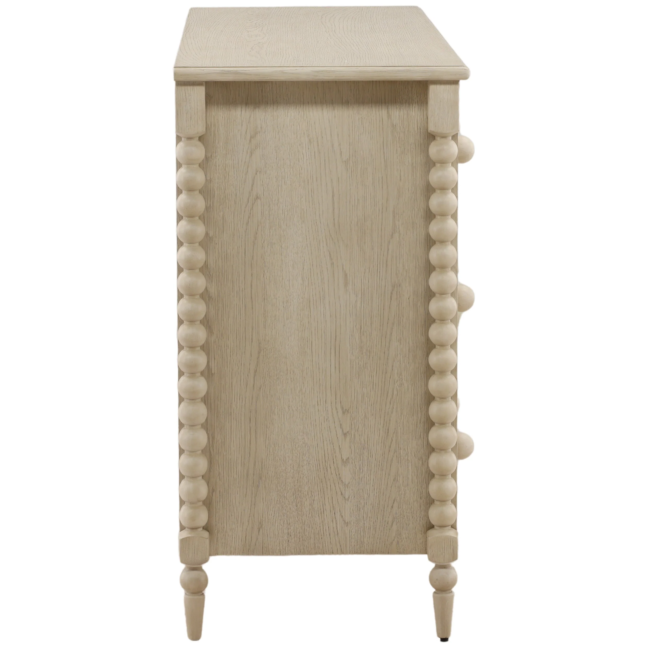 Marcellina 6 Drawer Dresser, White Wash - Image 3