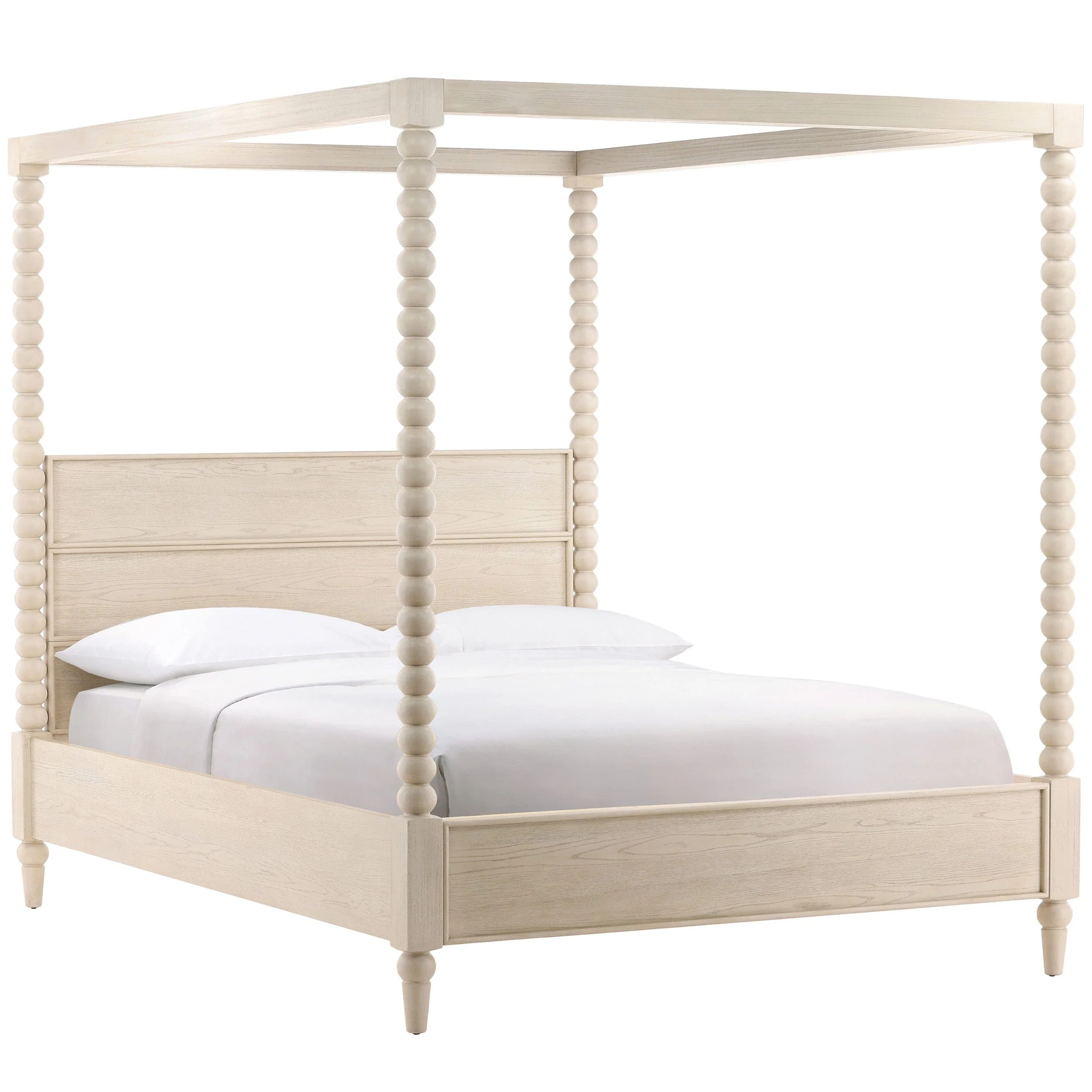 Marcellina Bed, White Wash