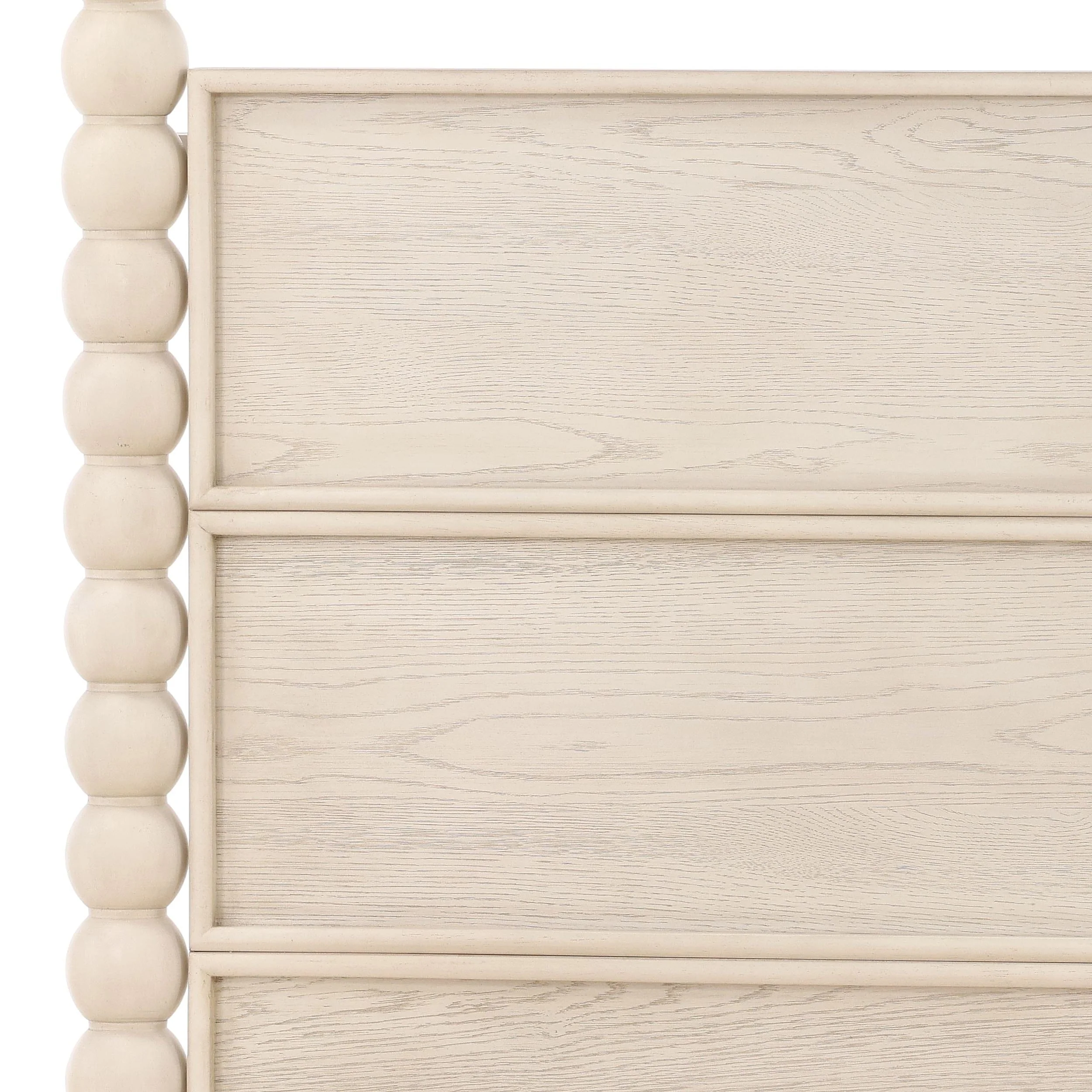 Marcellina Bed, White Wash - Image 2