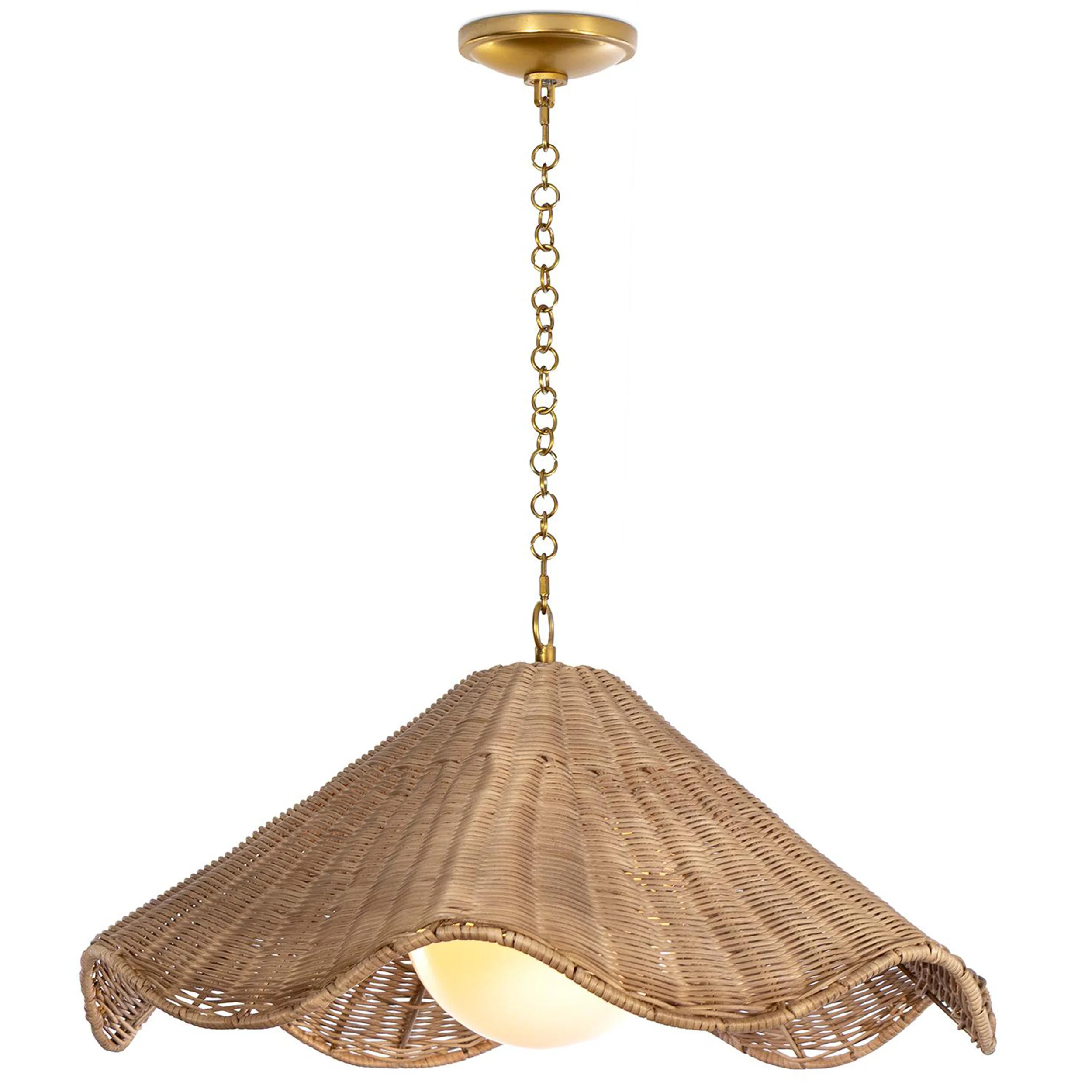 Margo Pendant, Rattan - Image 2