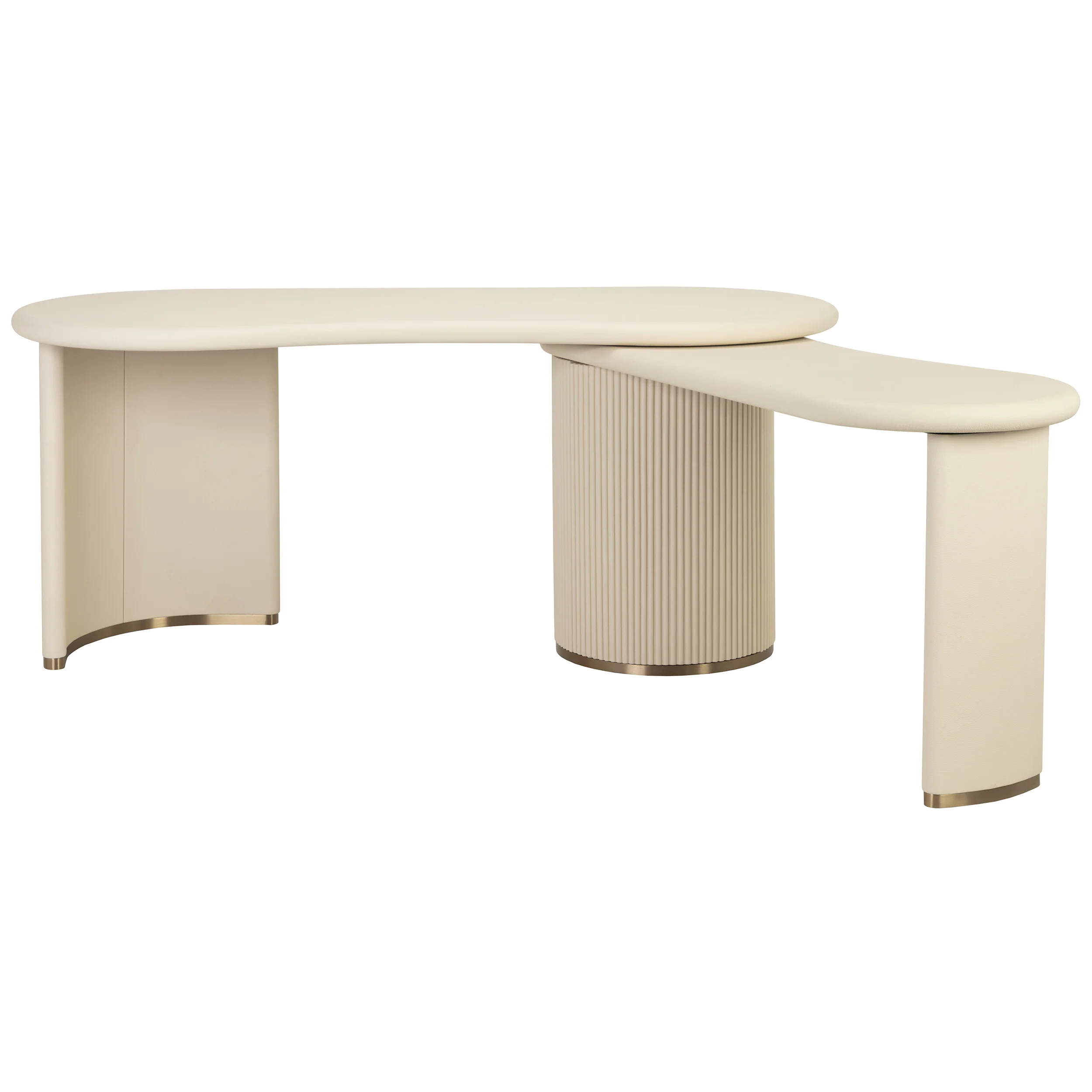 Mariposa Desk, Cream - Image 4