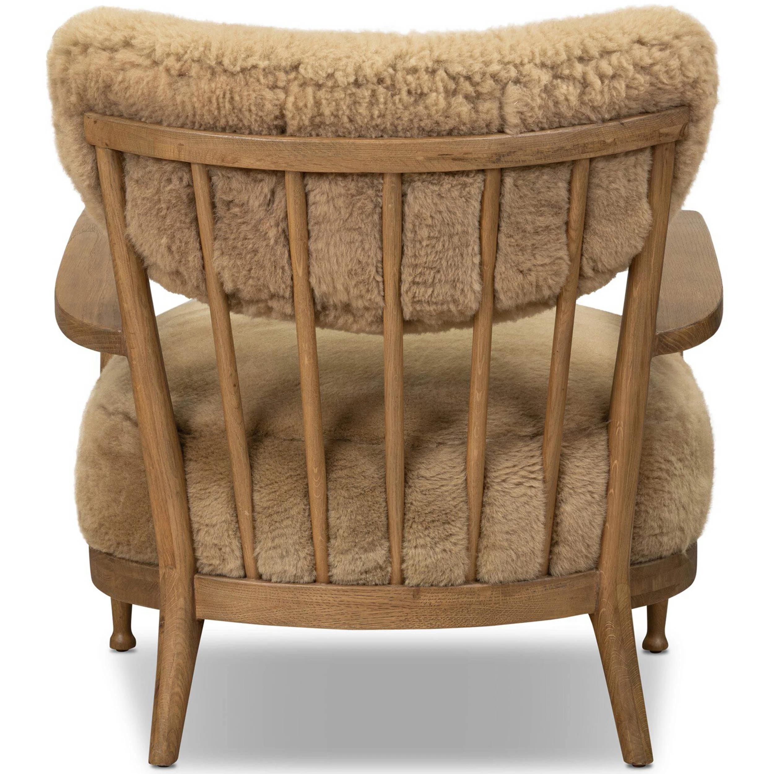 Marisol Chair, Desert Shearling by Four Hands - Image 4