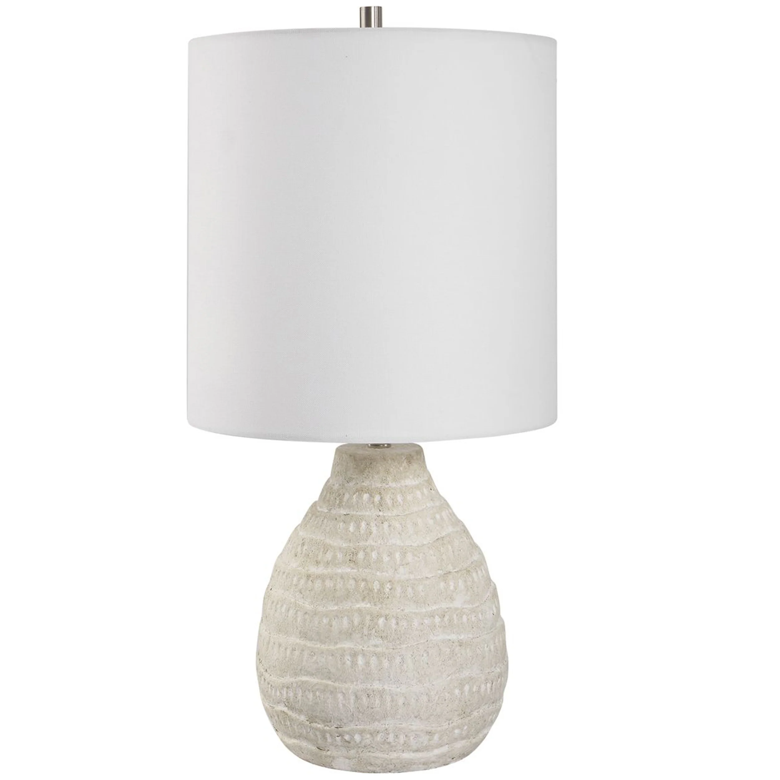 Marisol Table Lamp, White Wash