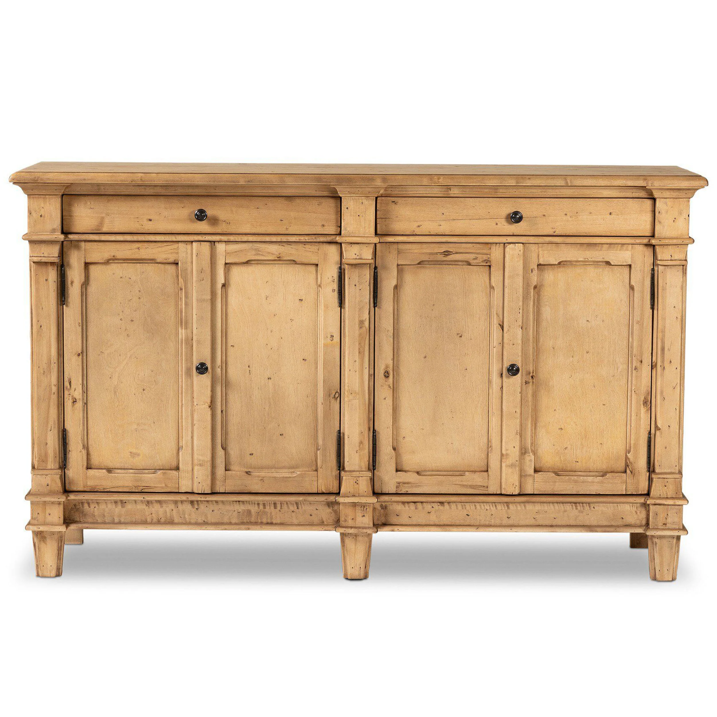 Marjorie 4 Door Sideboard, Bleached Birch by Four Hands - Image 2