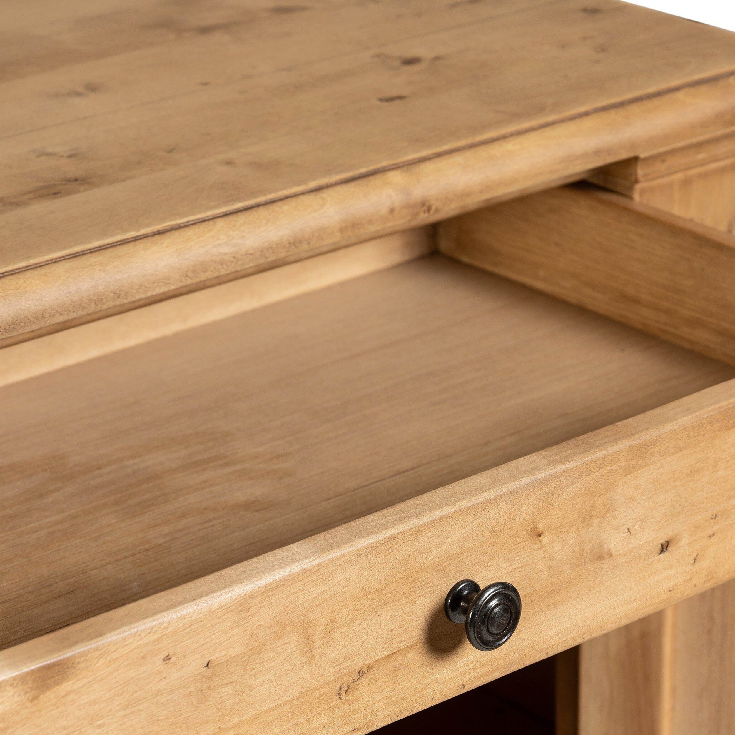 Marjorie 4 Door Sideboard, Bleached Birch by Four Hands - Image 4