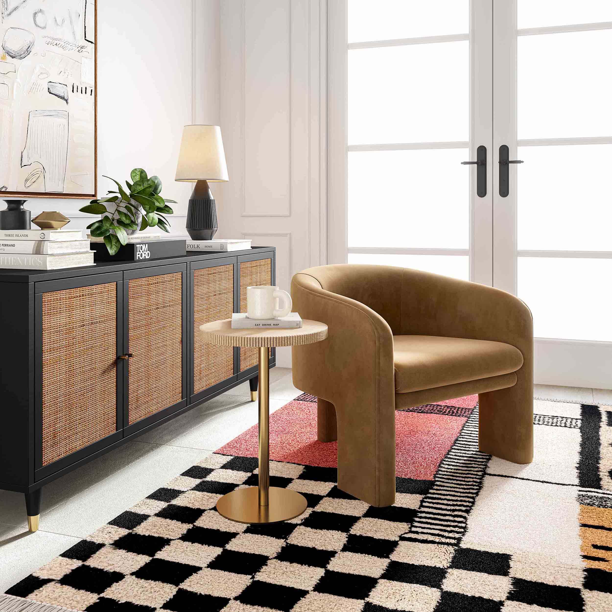 Marla Chair, Cognac - Image 5