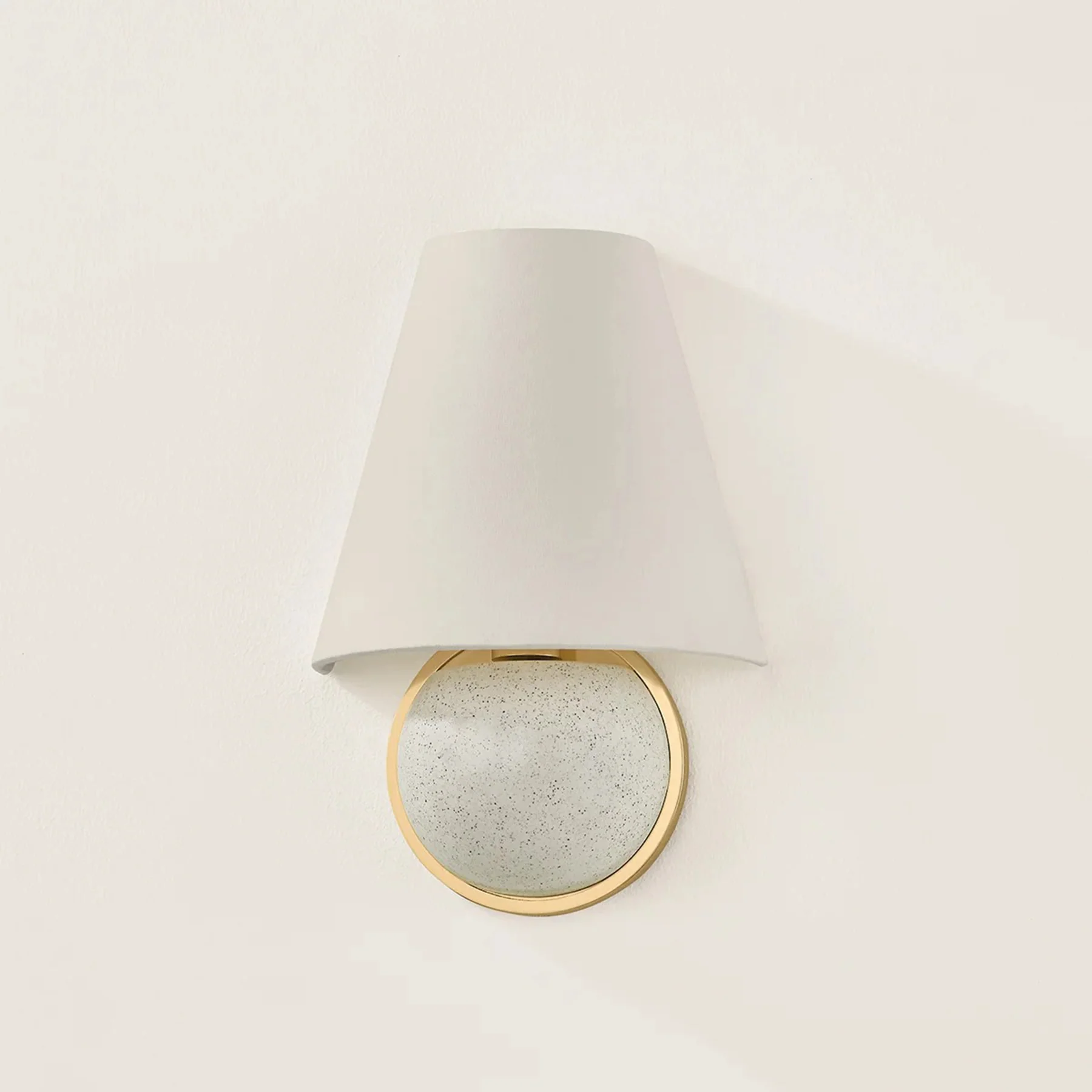 Marlena Wall Sconce, Aged Brass - Image 2