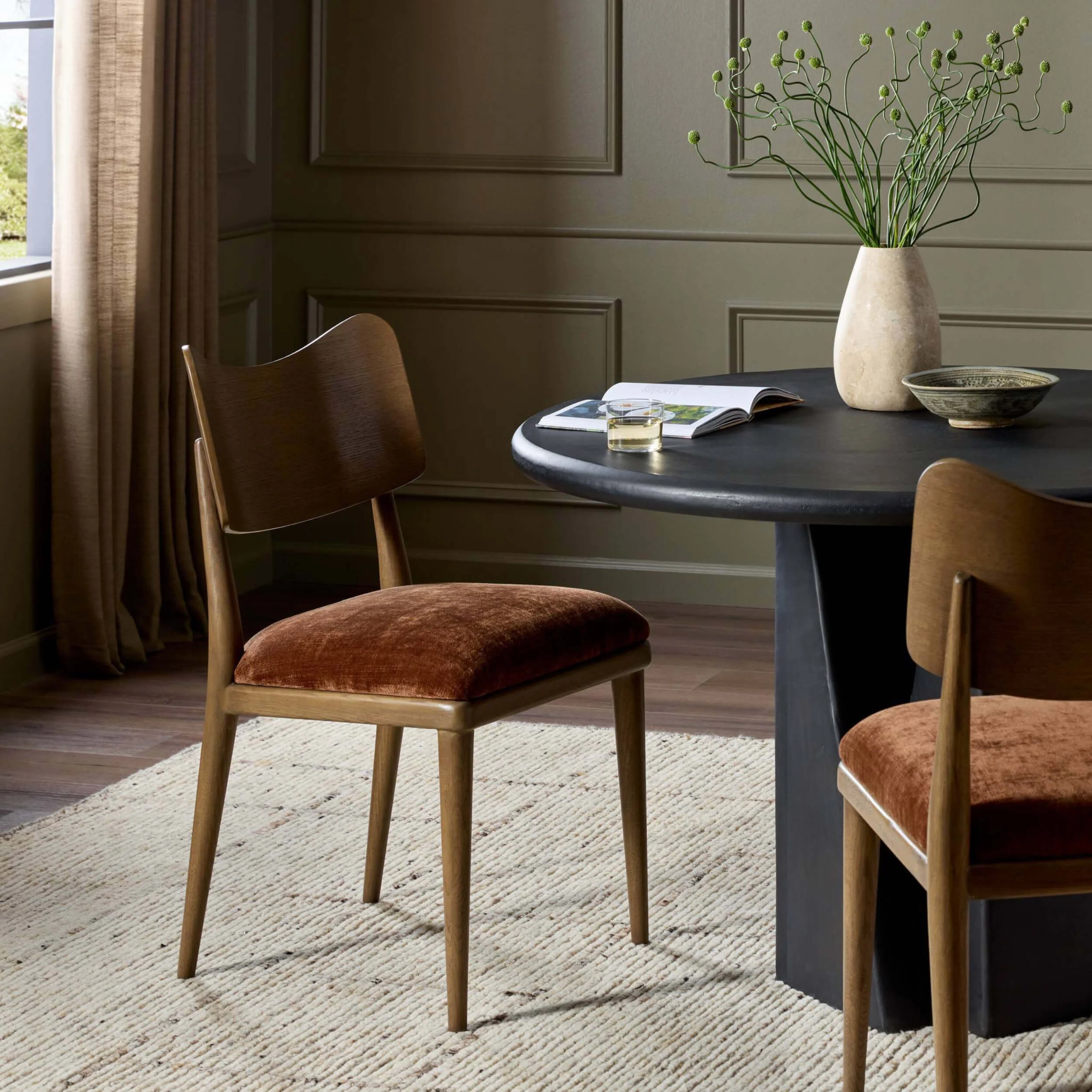 Marley Dining Chair, Altair Sienna, Set of 2 by Four Hands - Image 6