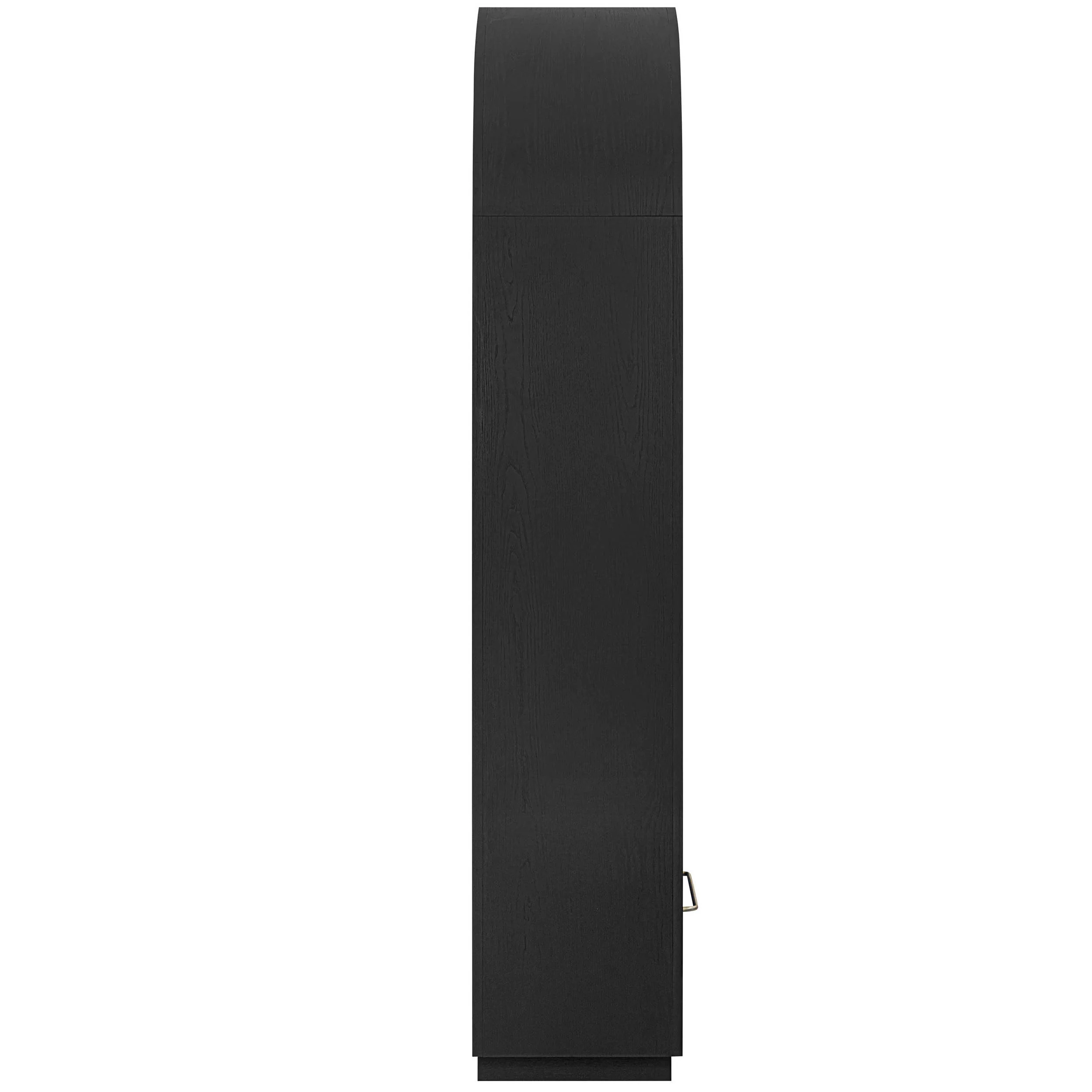 Marlow Bookcase w/ File Drawer, Black - Image 3