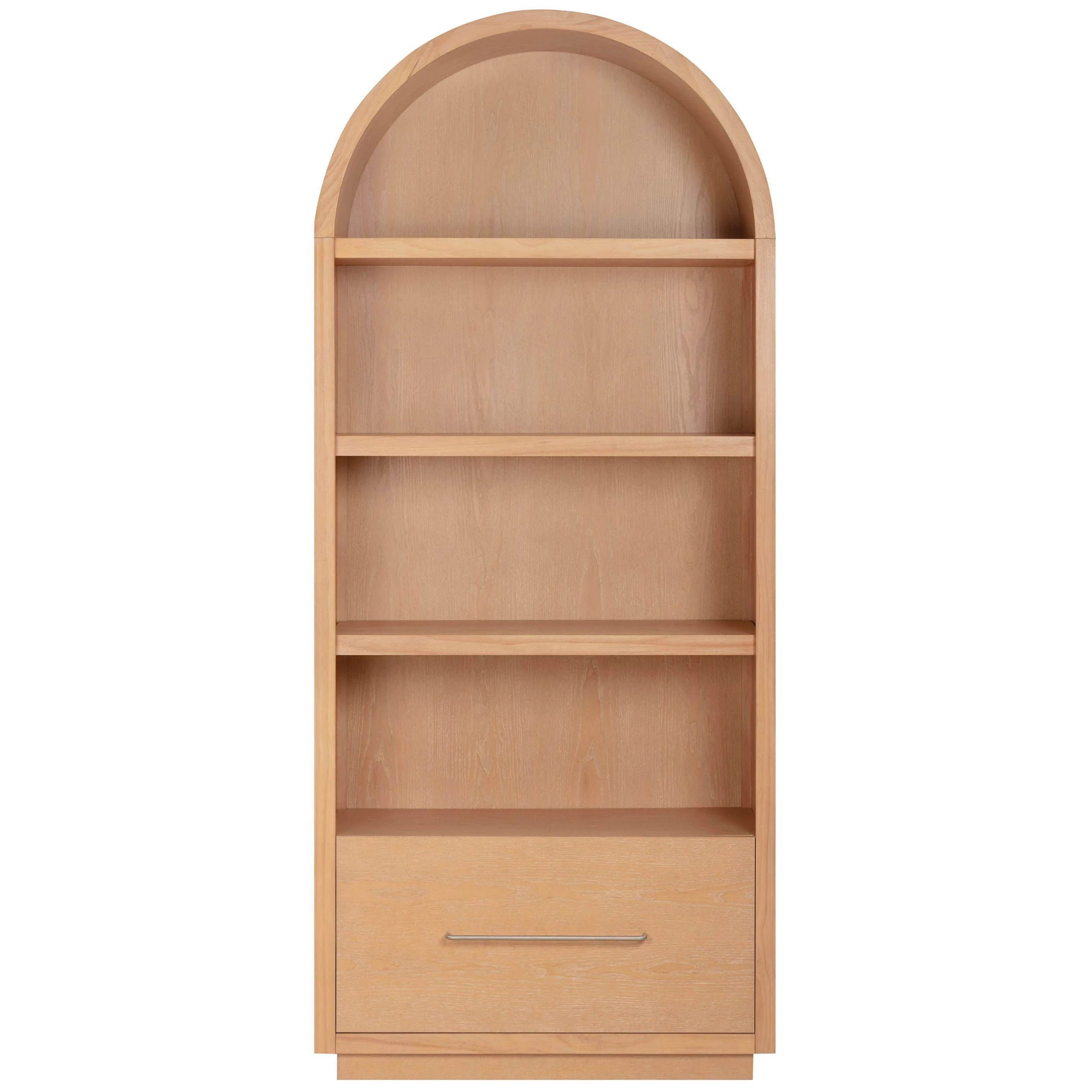 Marlow Bookcase w/ File Drawer, Natural - Image 2