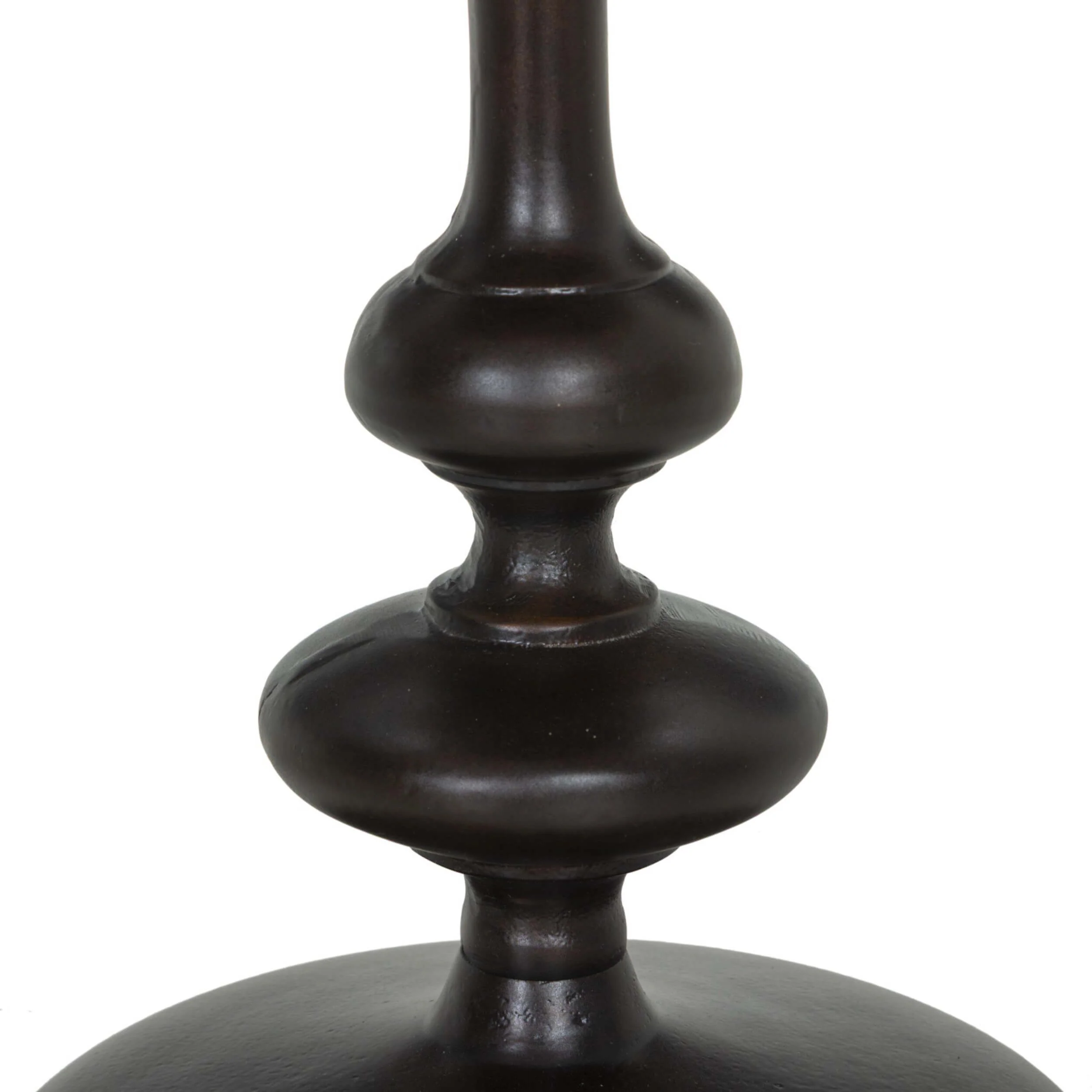 Marlow Matchstick Pedestal Table, Antique Rust by Four Hands - Image 3