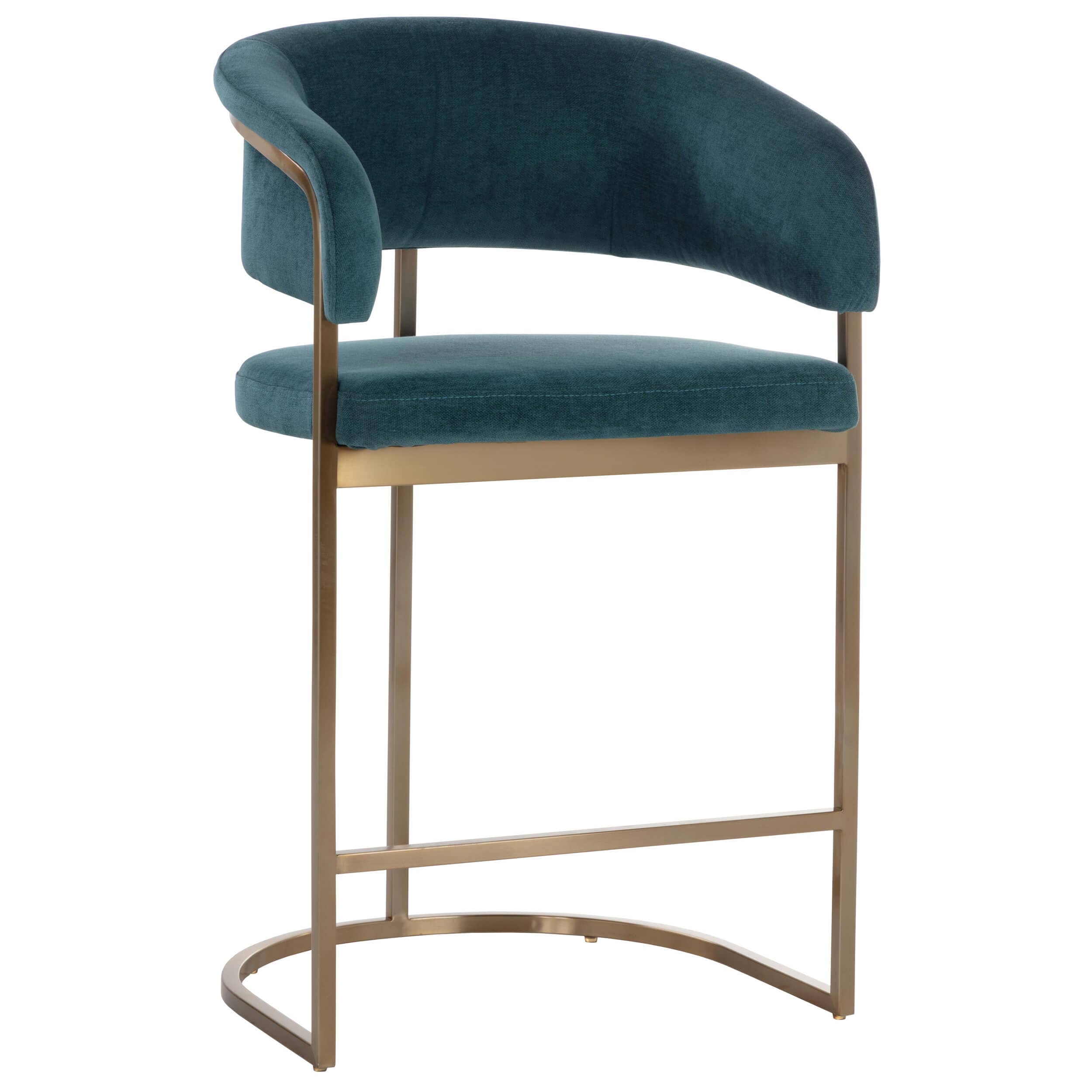 Marris Bar & Counter Stool, Danny Teal