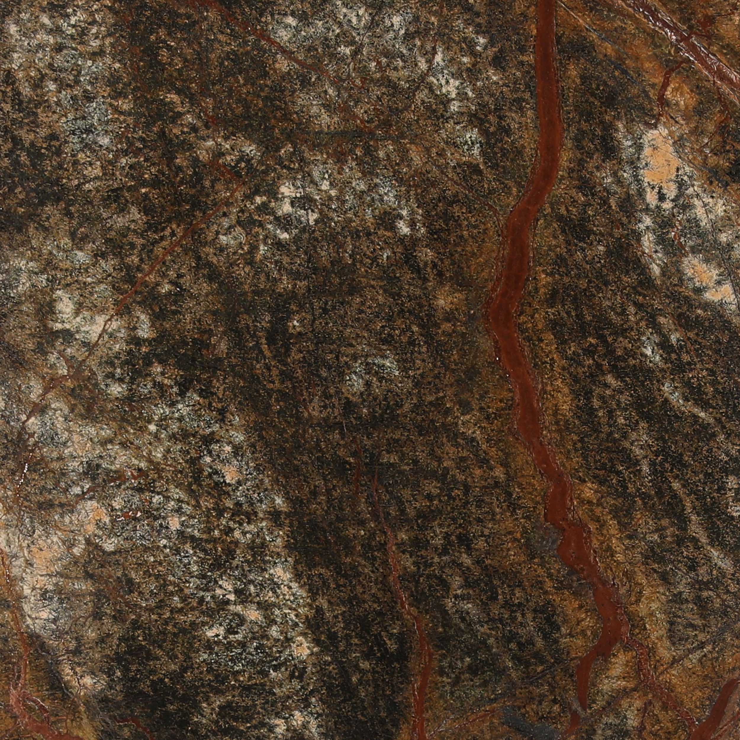 Marston Side Table, Brown/Green Marble - Image 4
