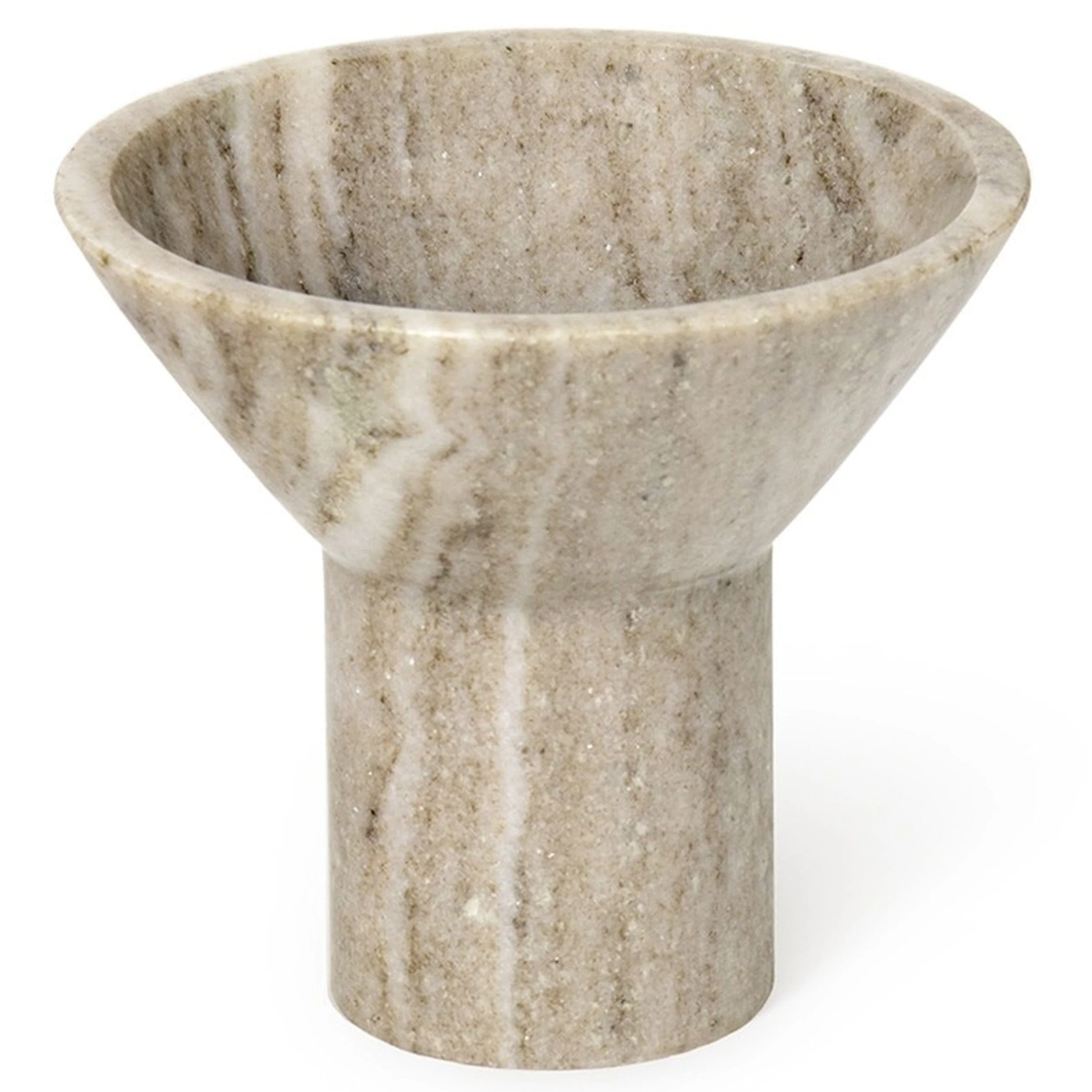 Martini Marble Bowl Tall, Grey - Image 2