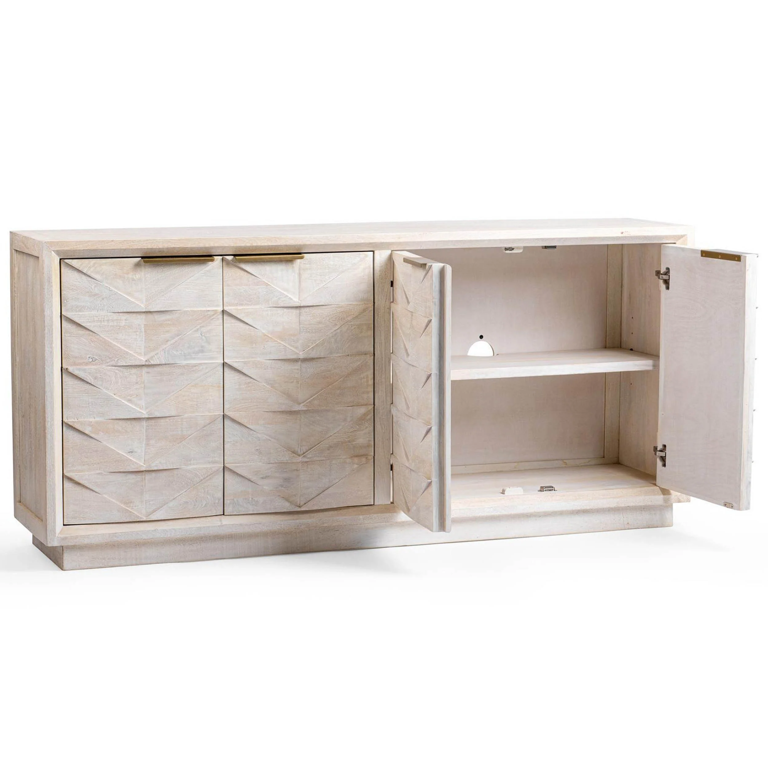 Marvin 4 Door Buffet, Cream - Image 3