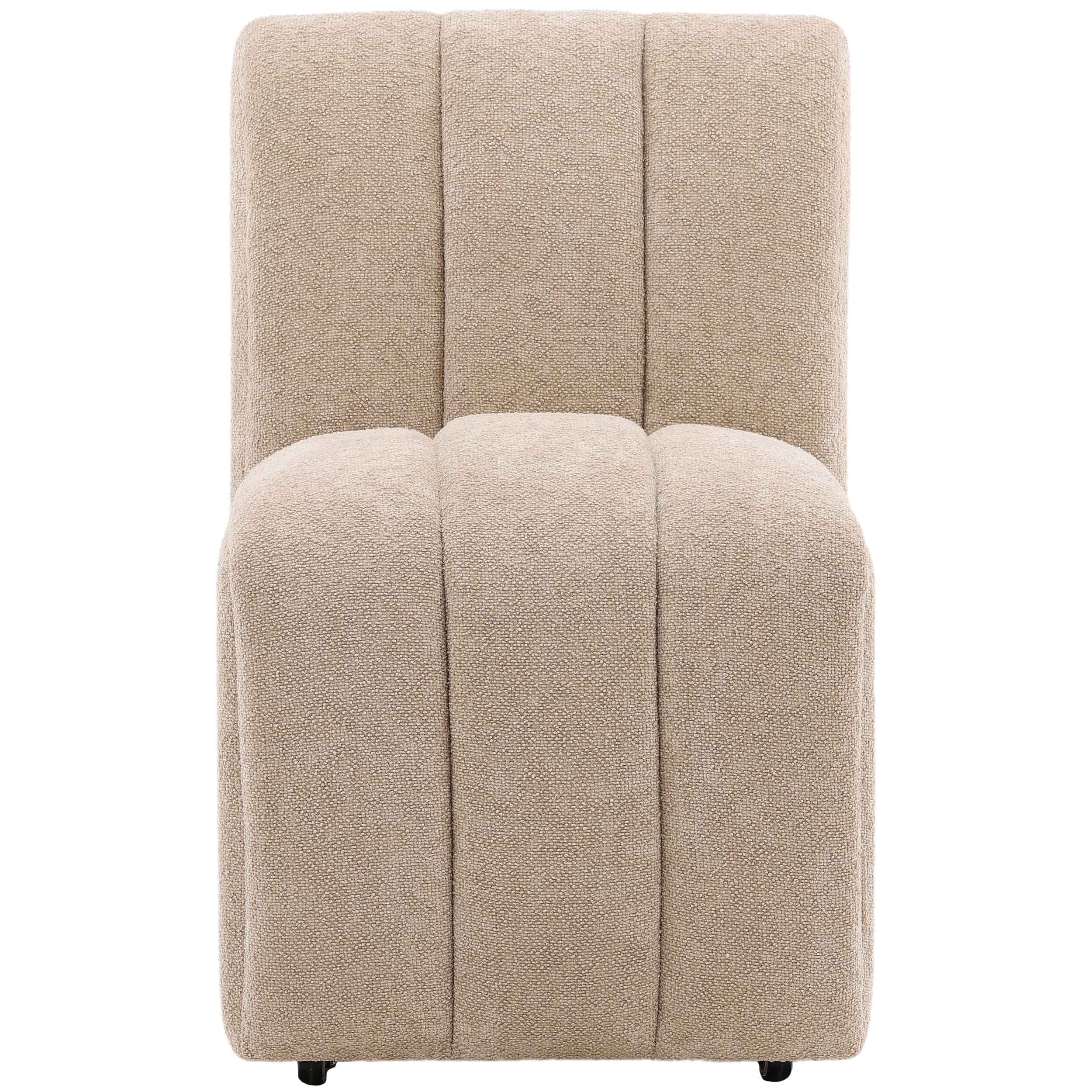 Marvin Gliding Dining Chair, Charlotte Camel, Set of 2 - Image 2