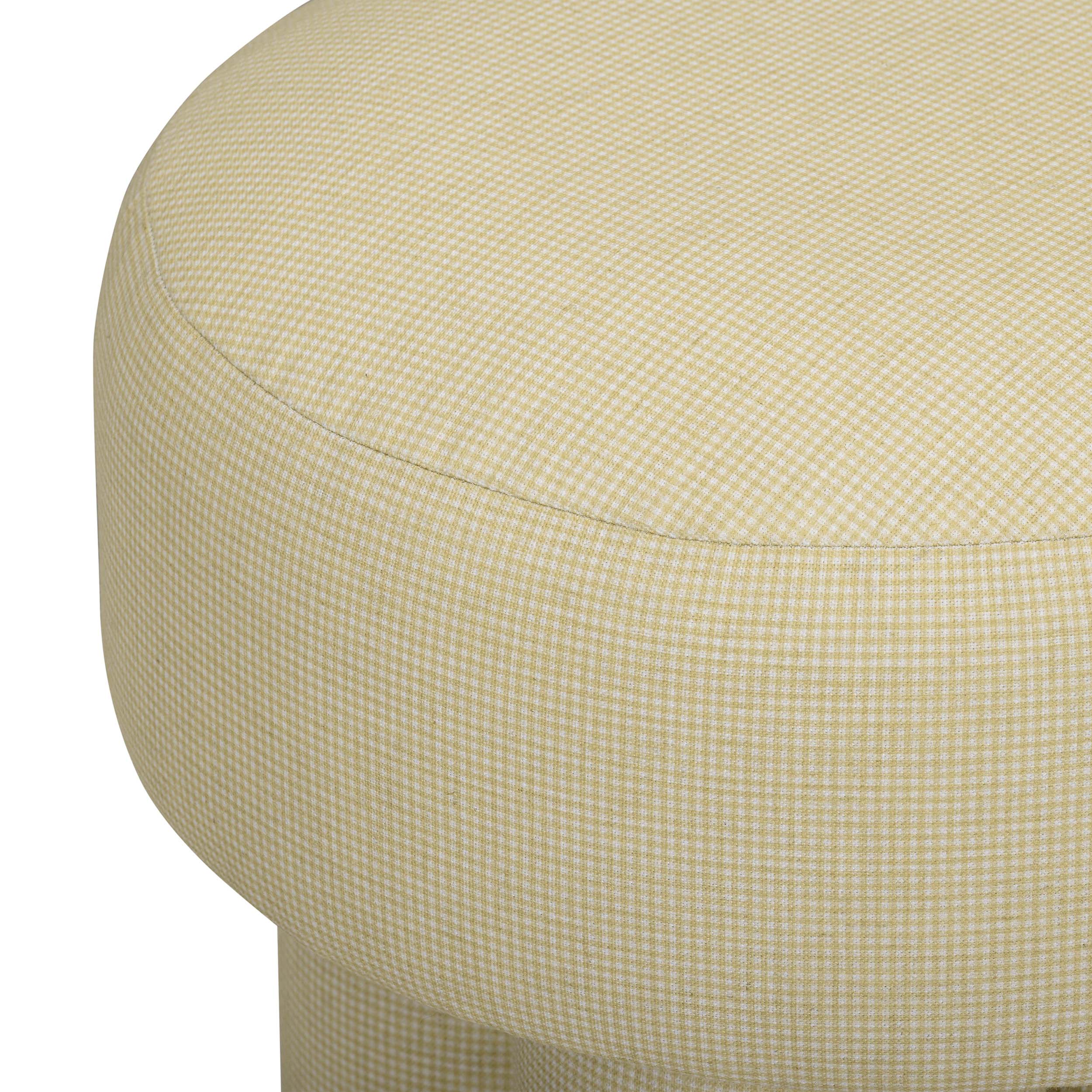 Masha Accent Stool, Yellow - Image 3