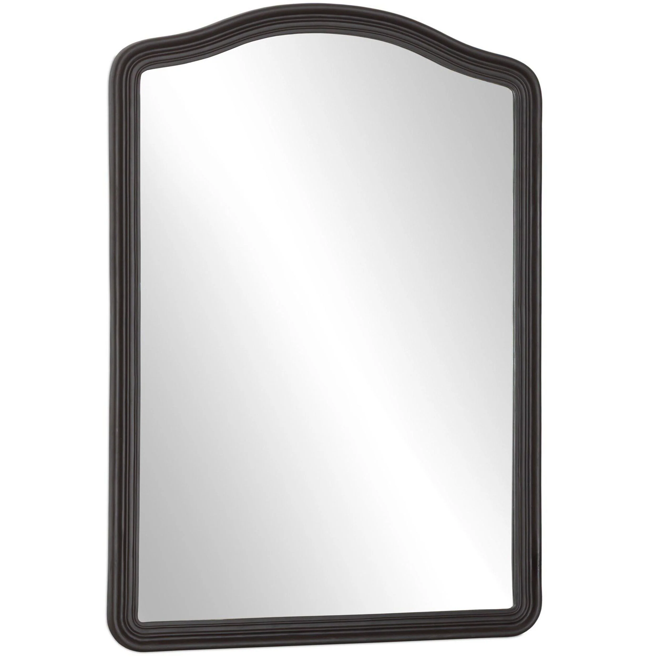 Maslin Floor Mirror, Rustic Aluminum by Four Hands - Image 2
