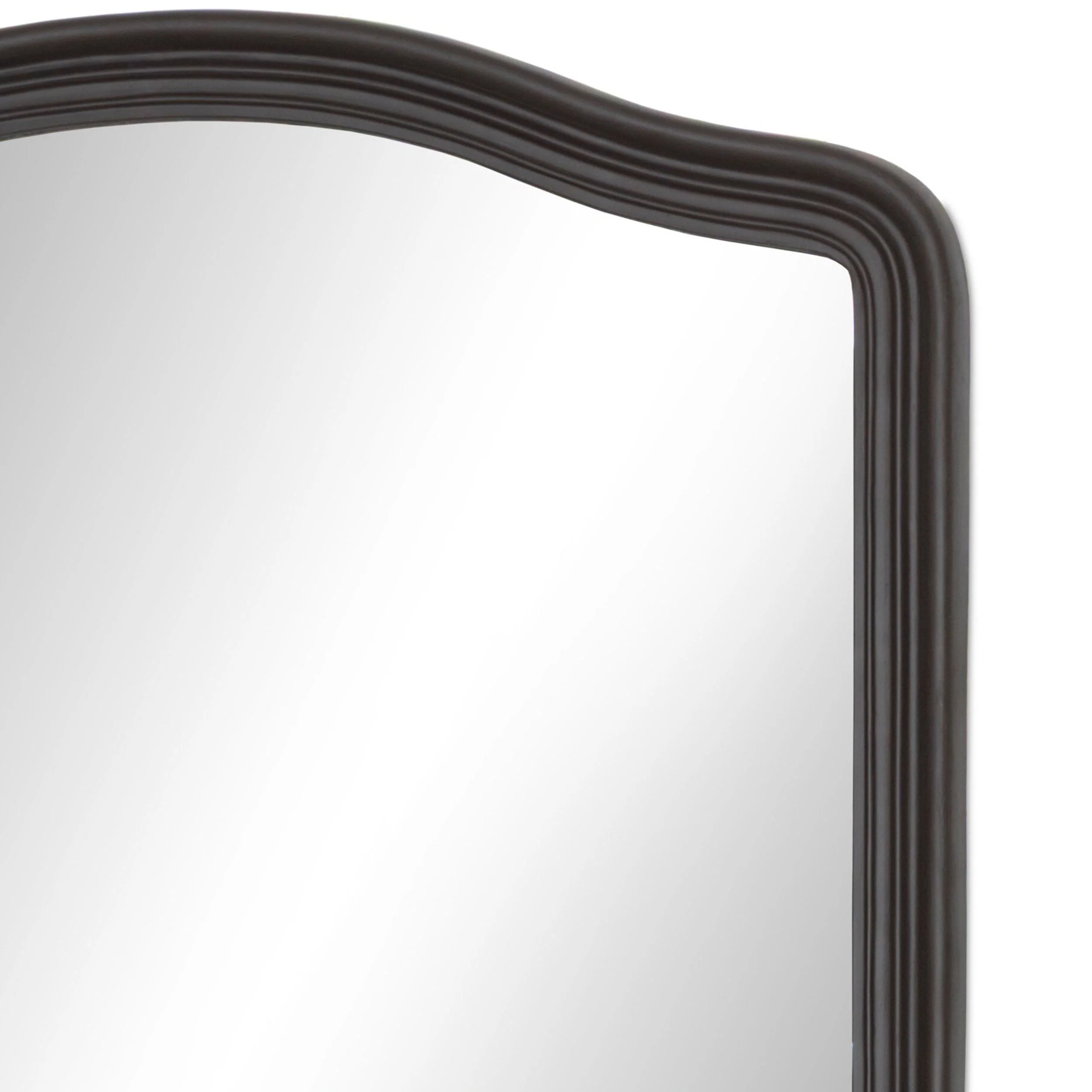 Maslin Floor Mirror, Rustic Aluminum by Four Hands - Image 5