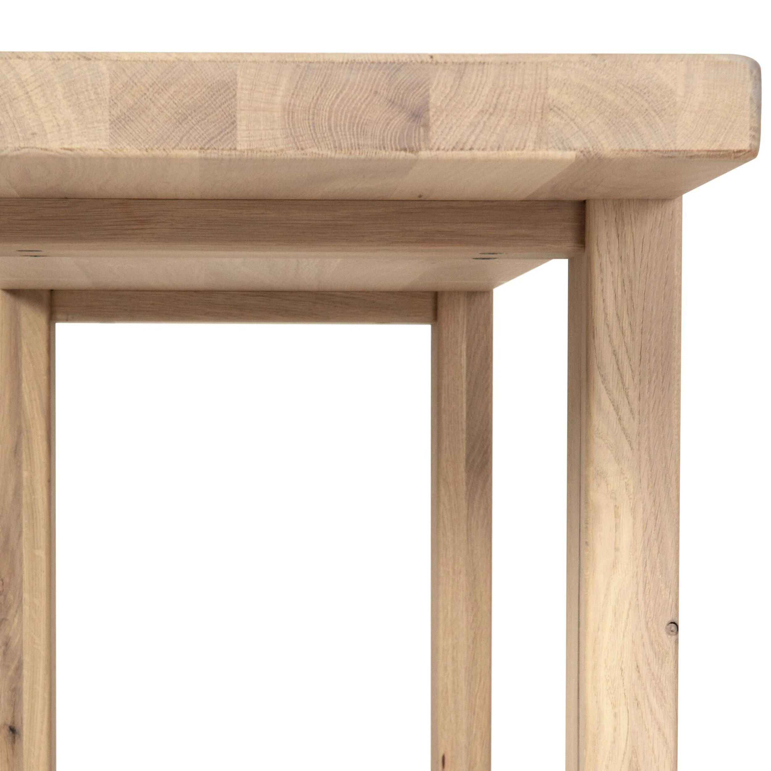Matei Console Table, Bleached Oak by Four Hands - Image 8