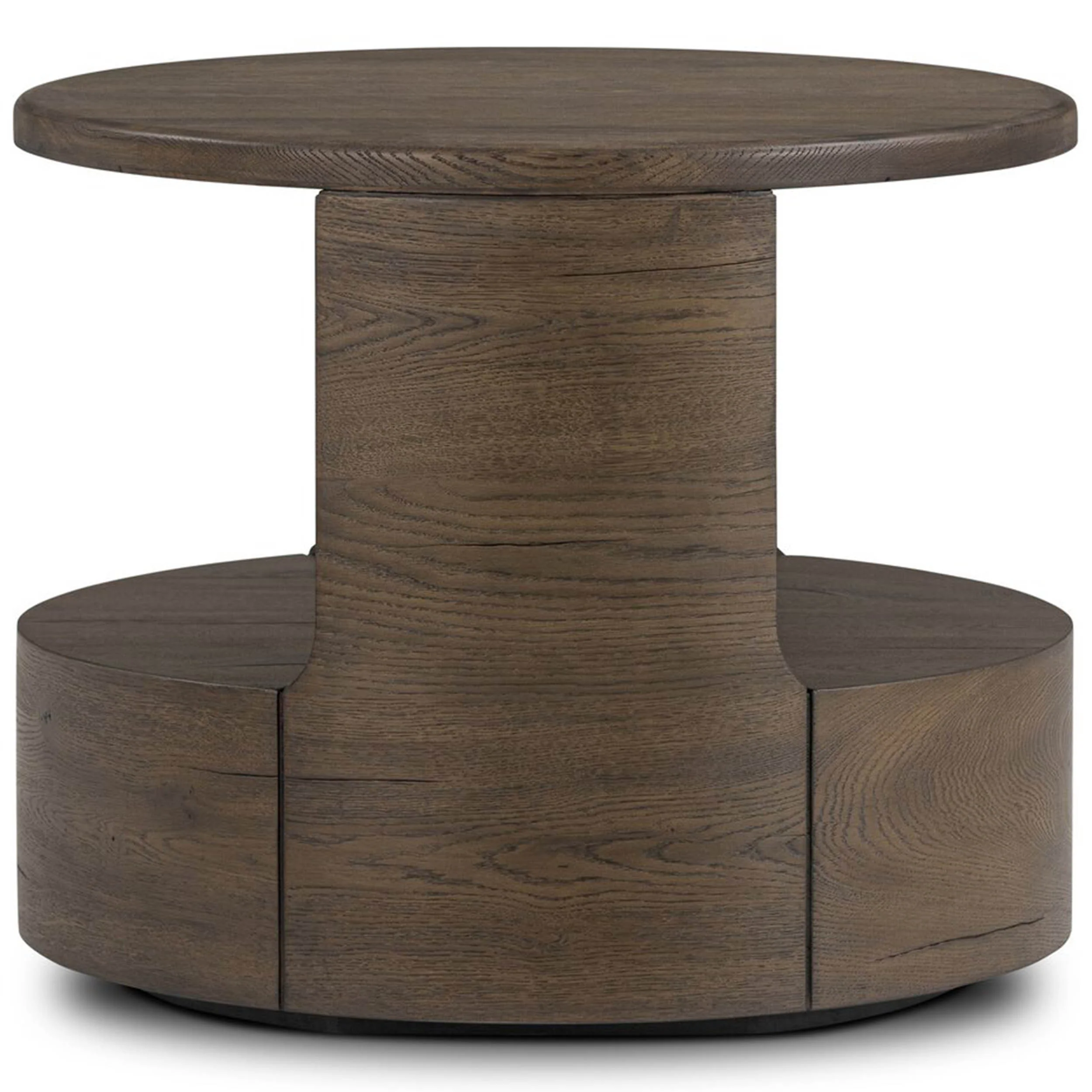 Matheus End Table, Grey Reclaimed by Four Hands - Image 3