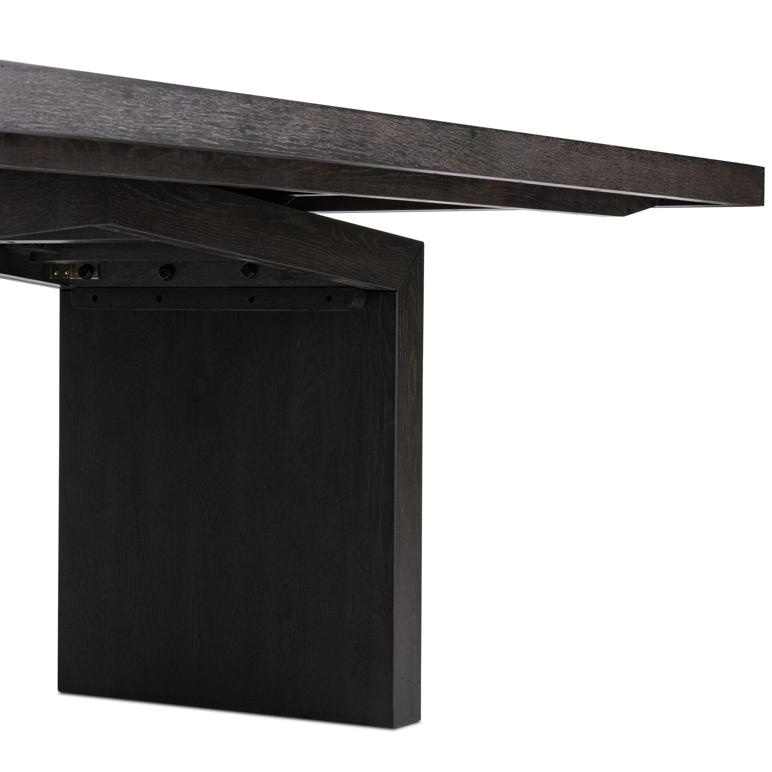 Matthes Dining Table, Smoked Black by Four Hands - Image 5