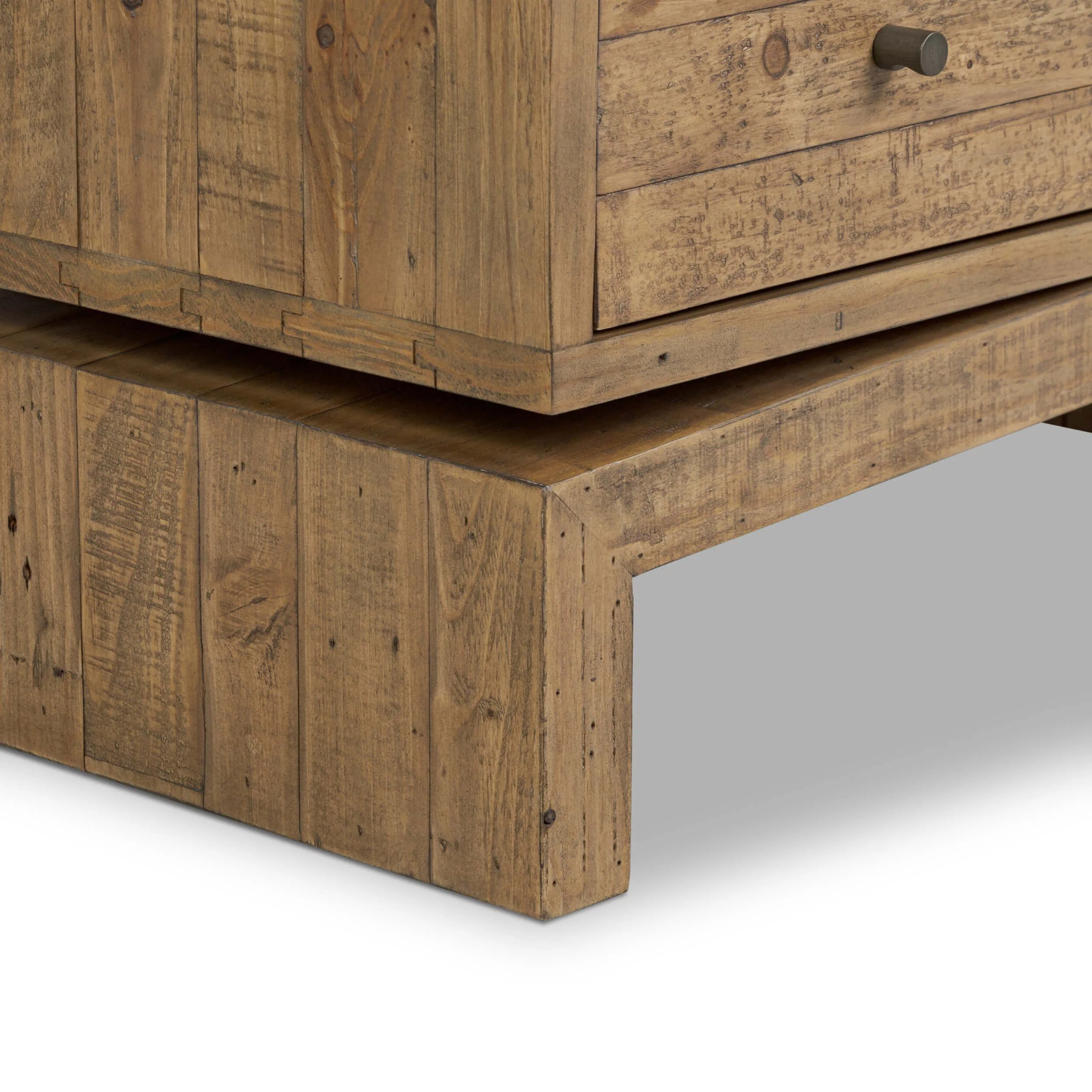 Matthes Nightstand, Sierra Rustic Natural by Four Hands - Image 6