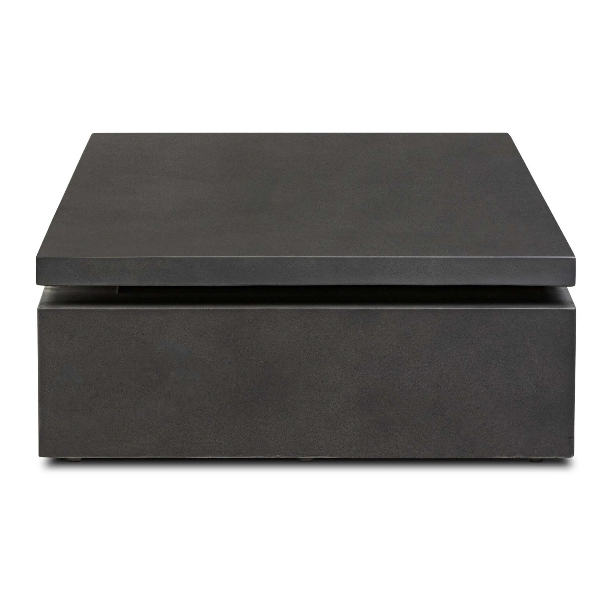 Matthes Outdoor Rectangular Coffee Table, Charcoal by Four Hands - Image 3