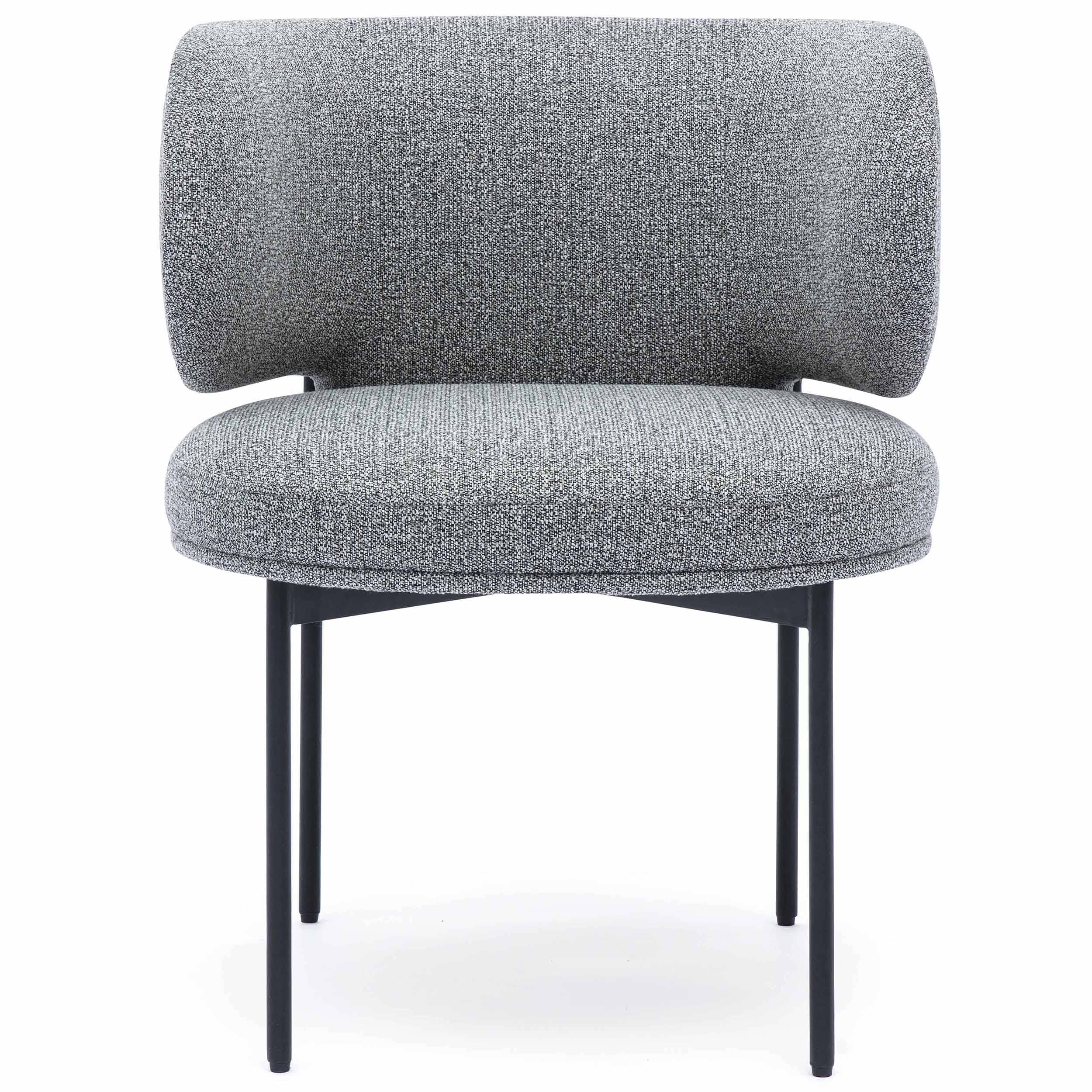 Maureen Dining Chair, Speckled Grey - Image 2