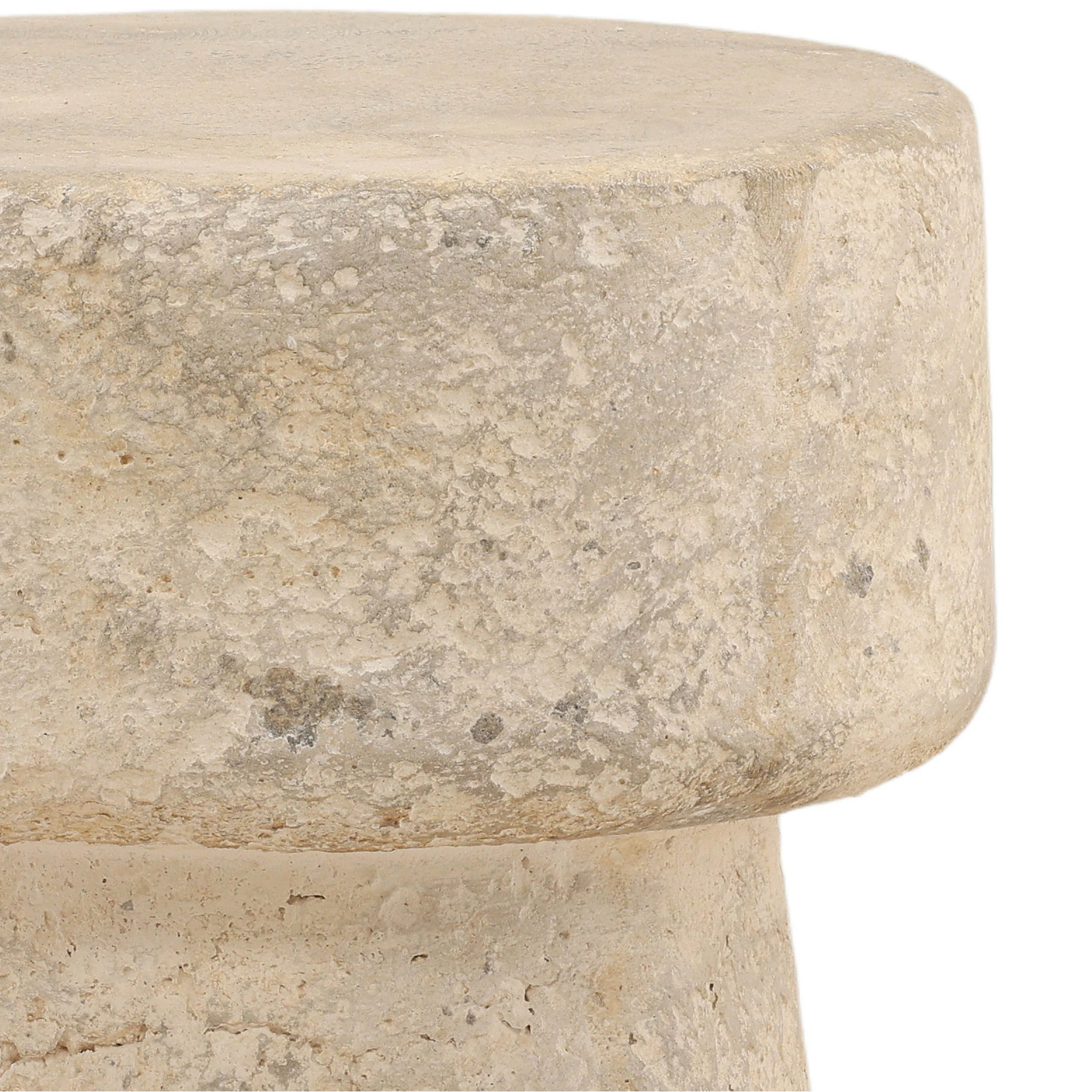 Mava Outdoor Side Table, Natural - Image 3