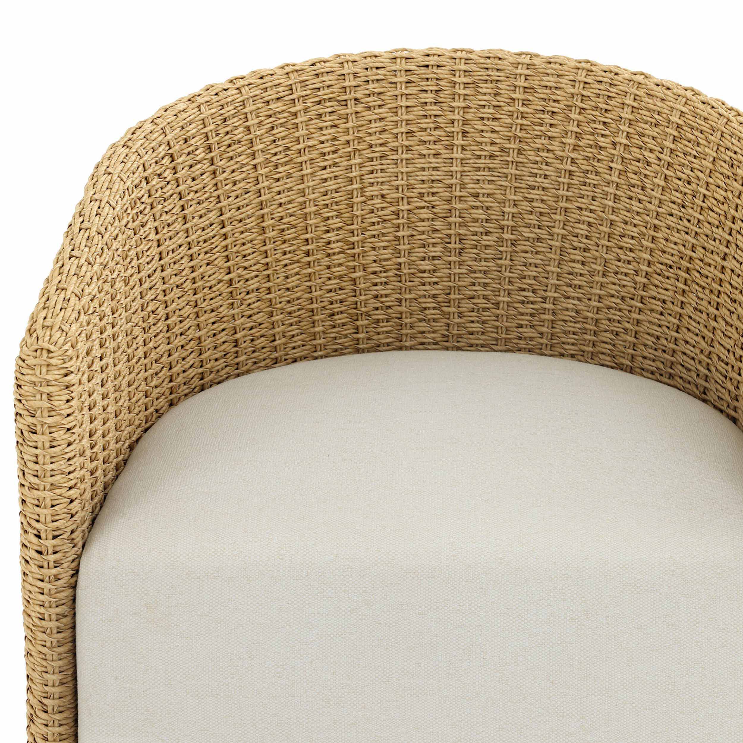 Maven Outdoor Dining Chair, Alessi Linen by Four Hands - Image 7