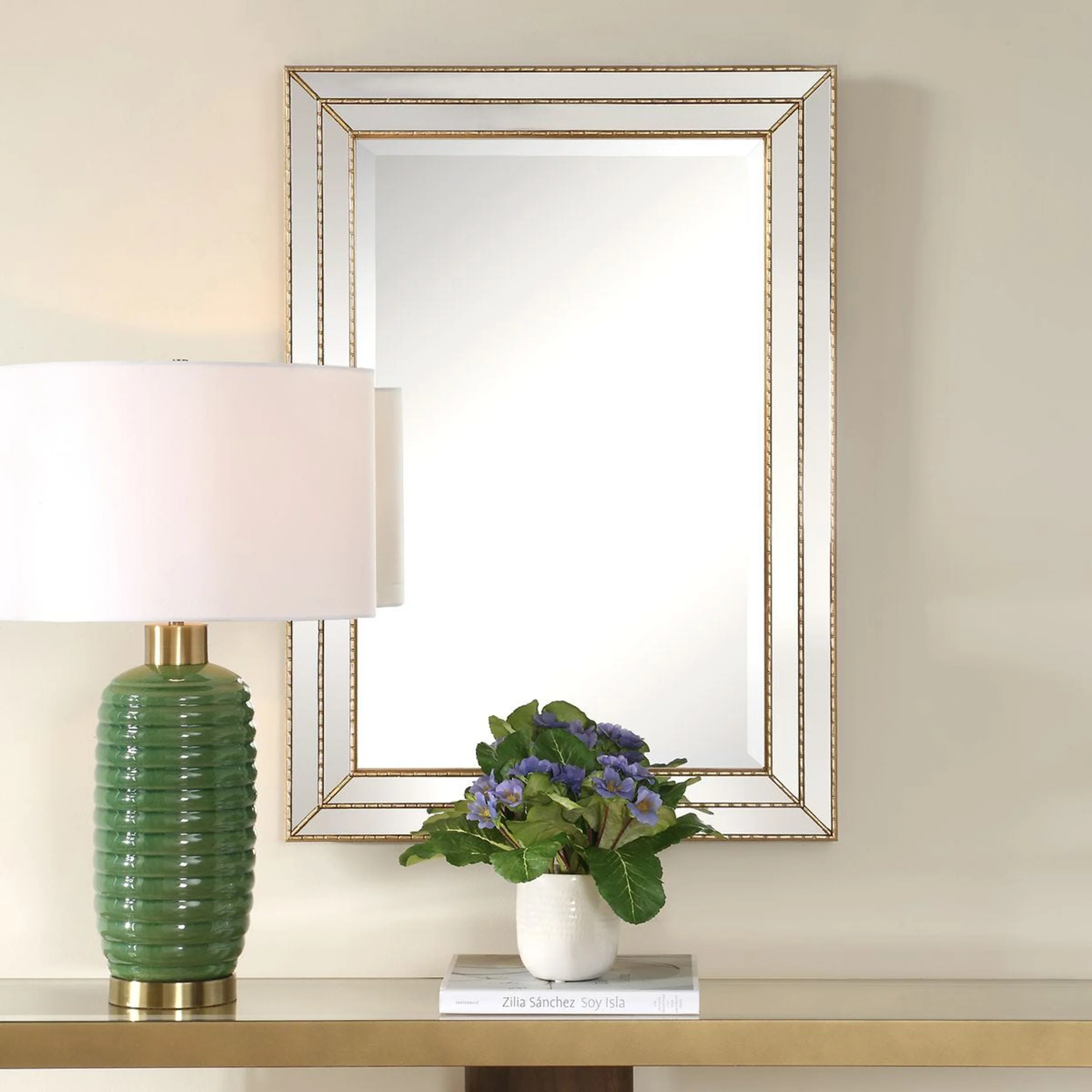 Max Mirror, Gold - Image 4