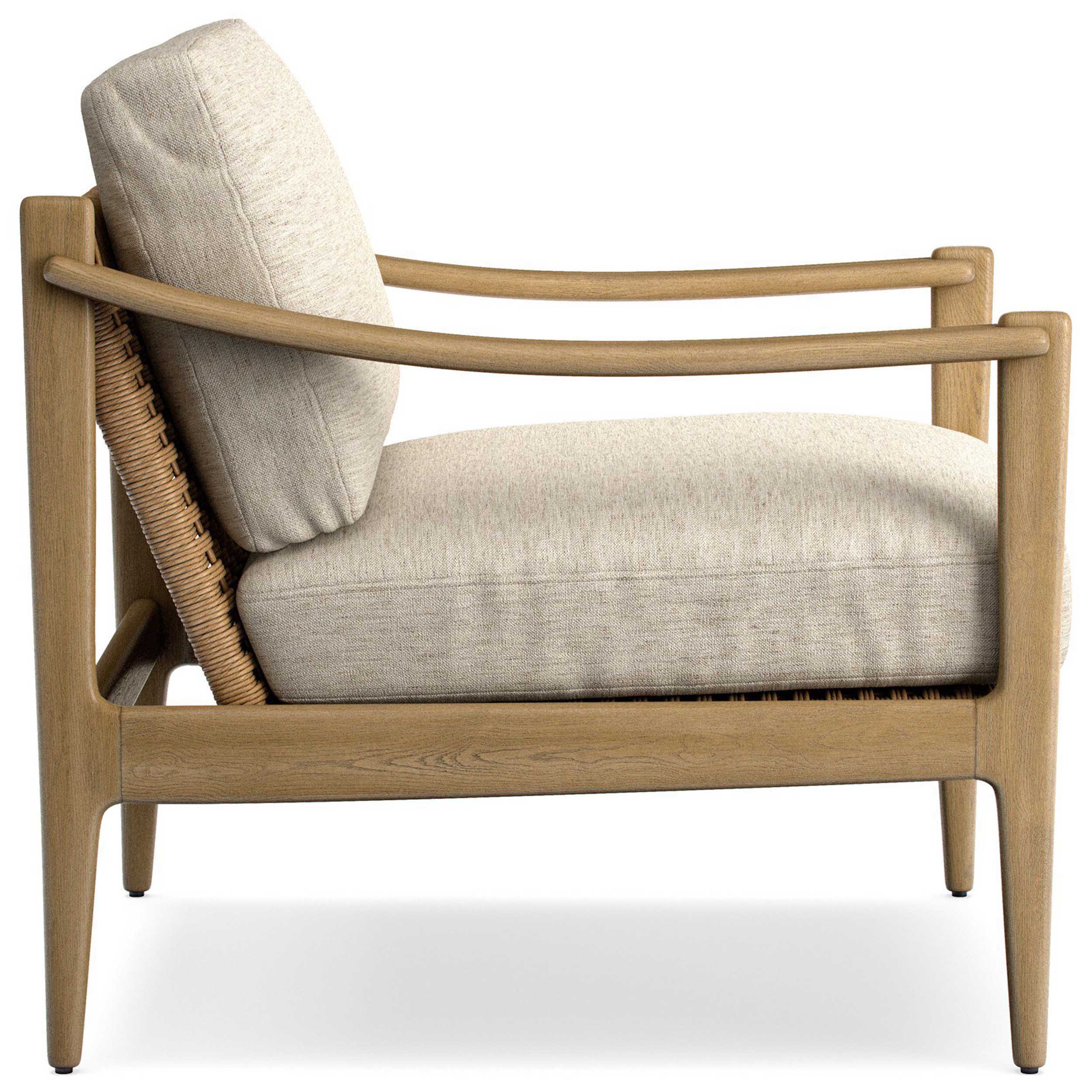 Barwin Chair, Nomad Snow by Four Hands - Image 3