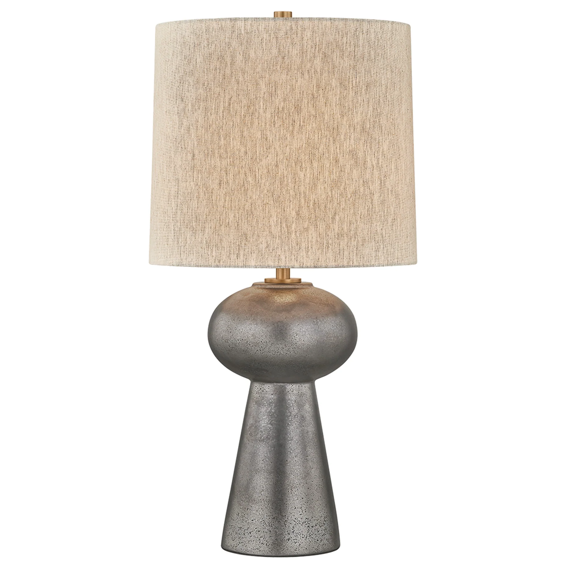 McAlpine Table Lamp, Patina Brass/Ceramic Ancient Bronze
