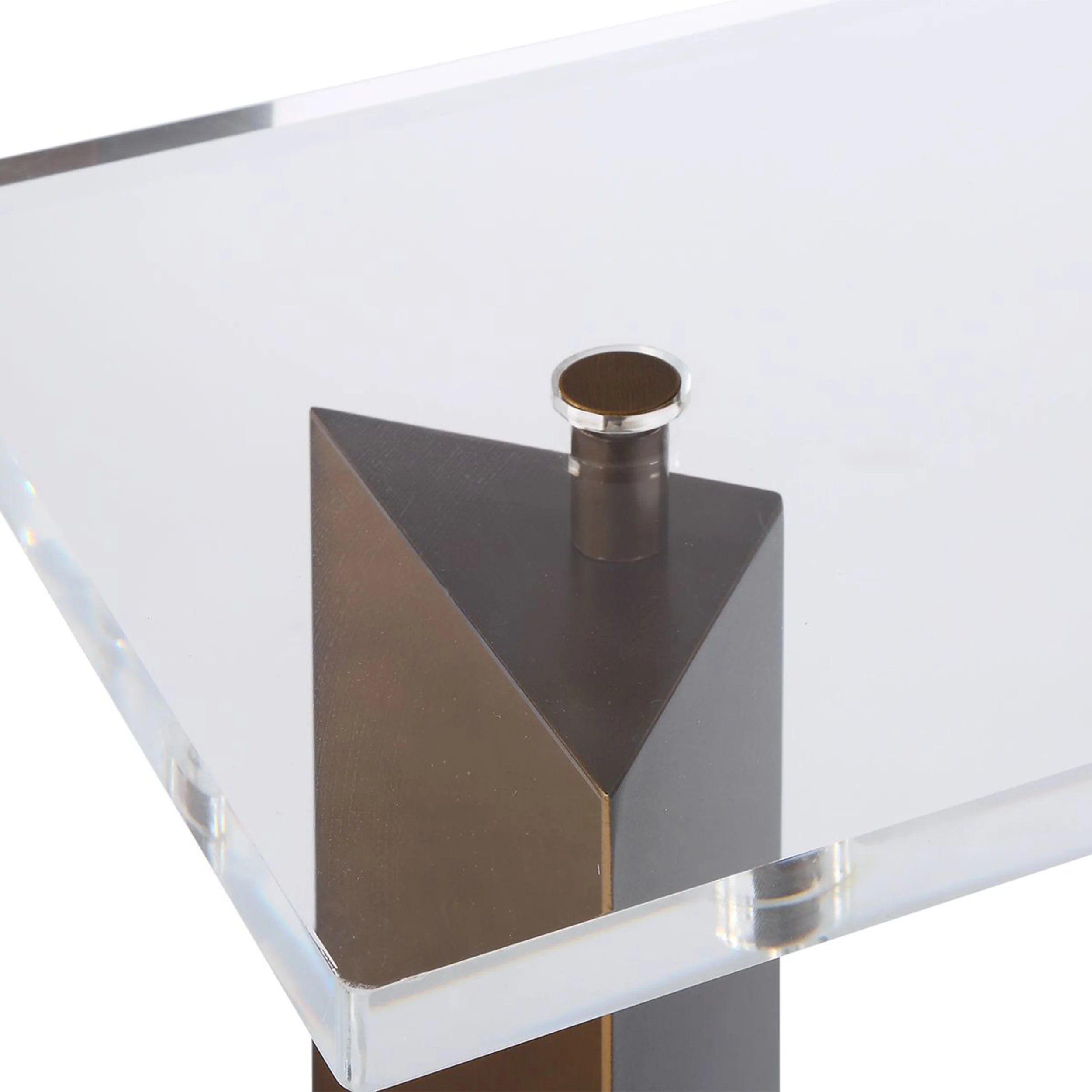 McElroy Side Table, Clear - Image 4