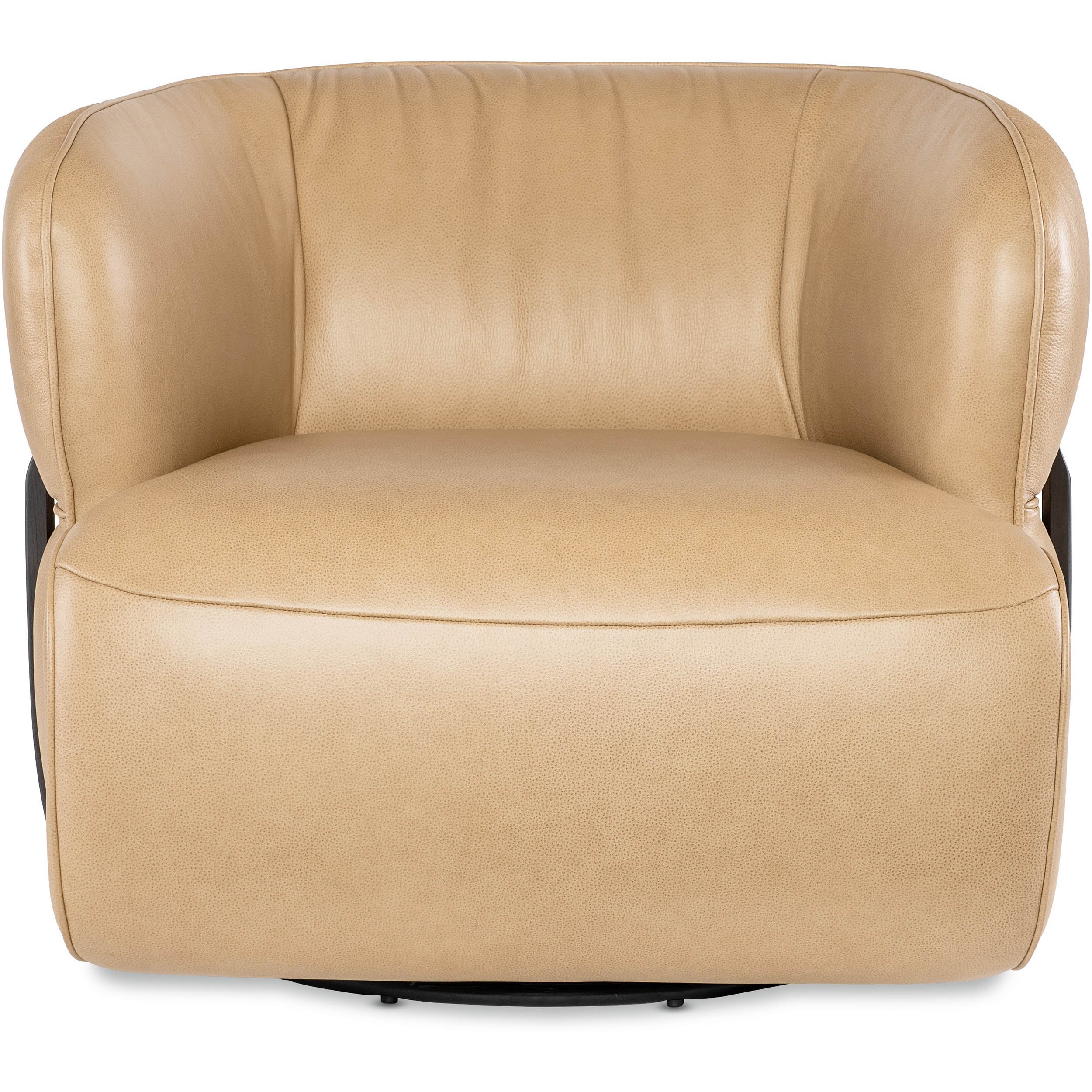 McGuire Leather Swivel Chair, Texas Stone - Image 2