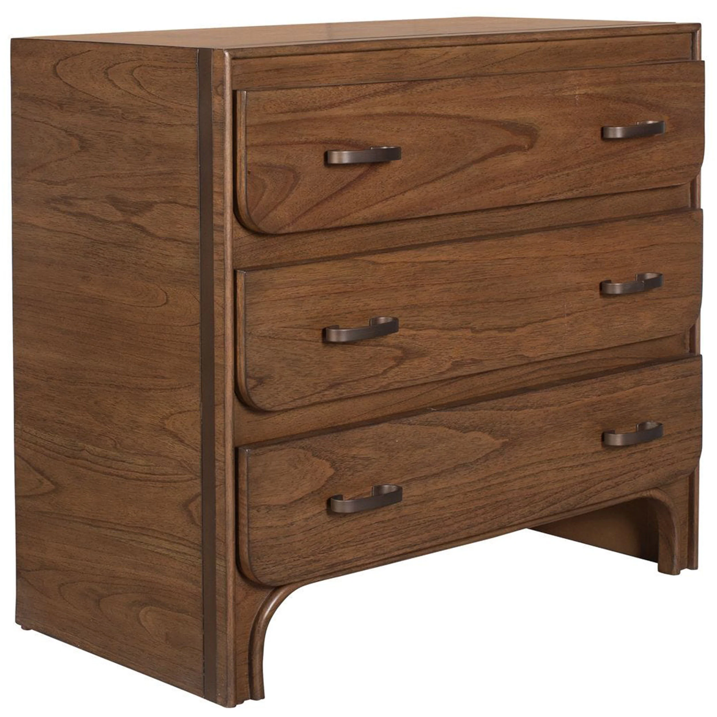 McKagan 3 Drawer Chest, Natural Brown