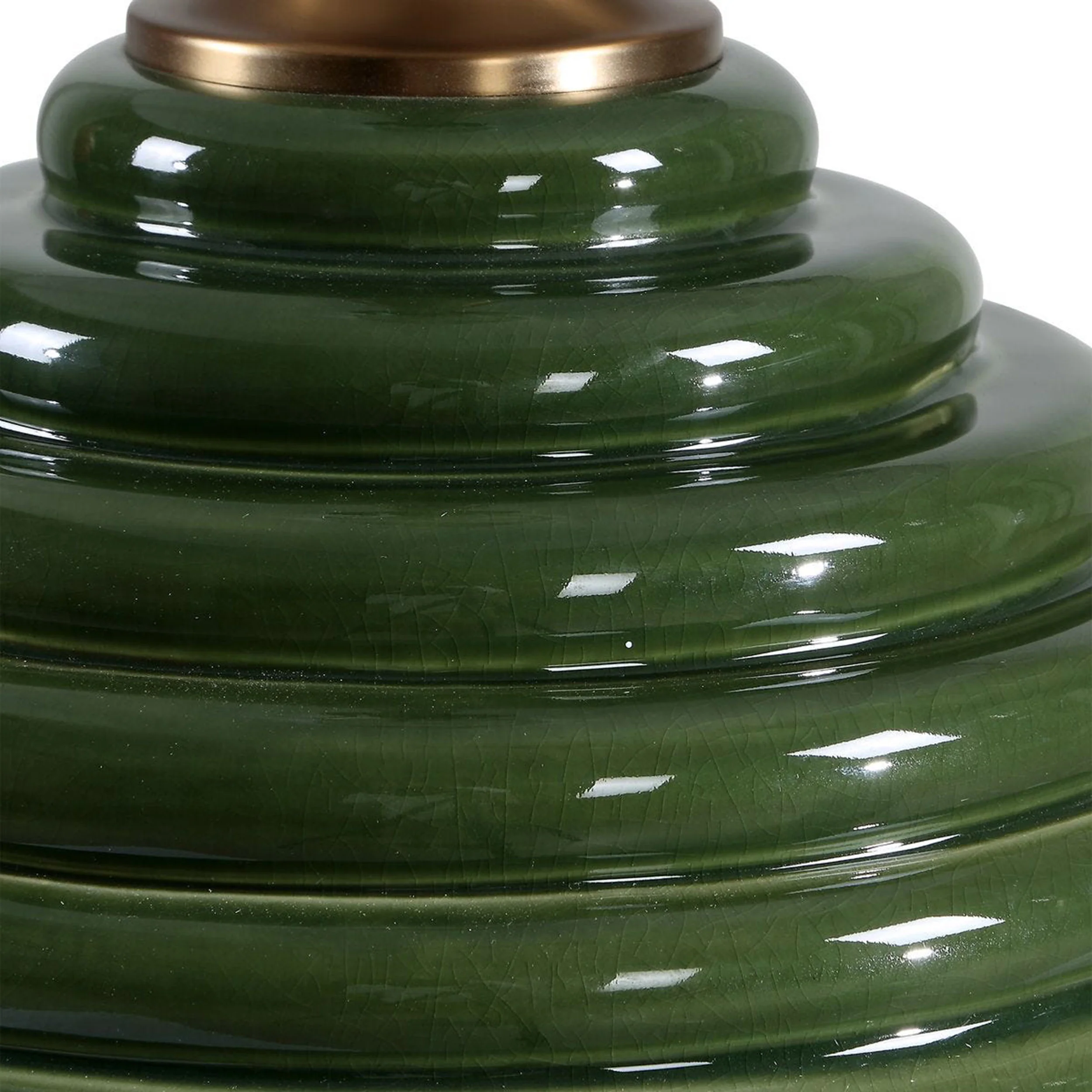 McKay Table Lamp, Dark Green - Image 4