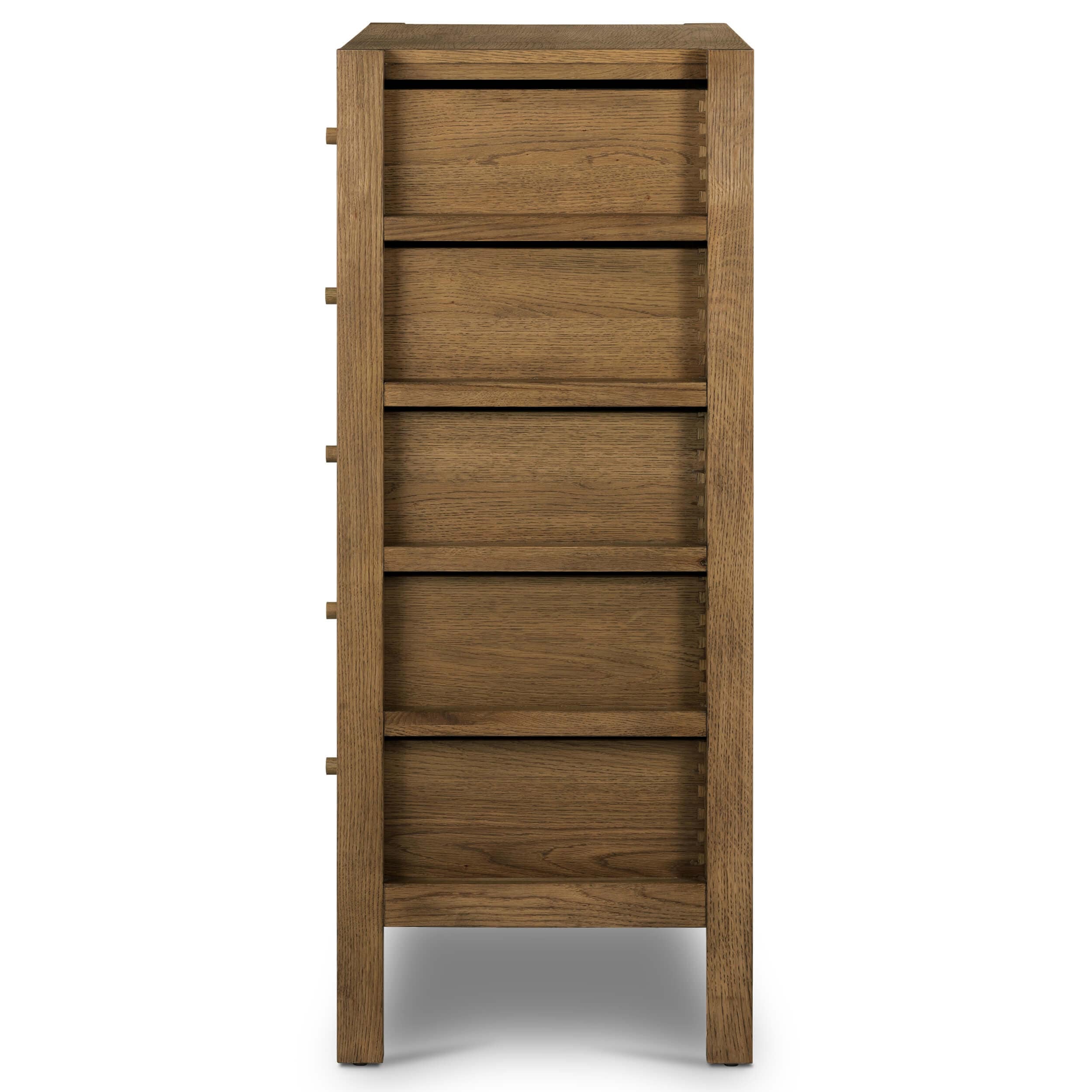Meadow 5 drawer Dresser, Tawney Oak by Four Hands - Image 2