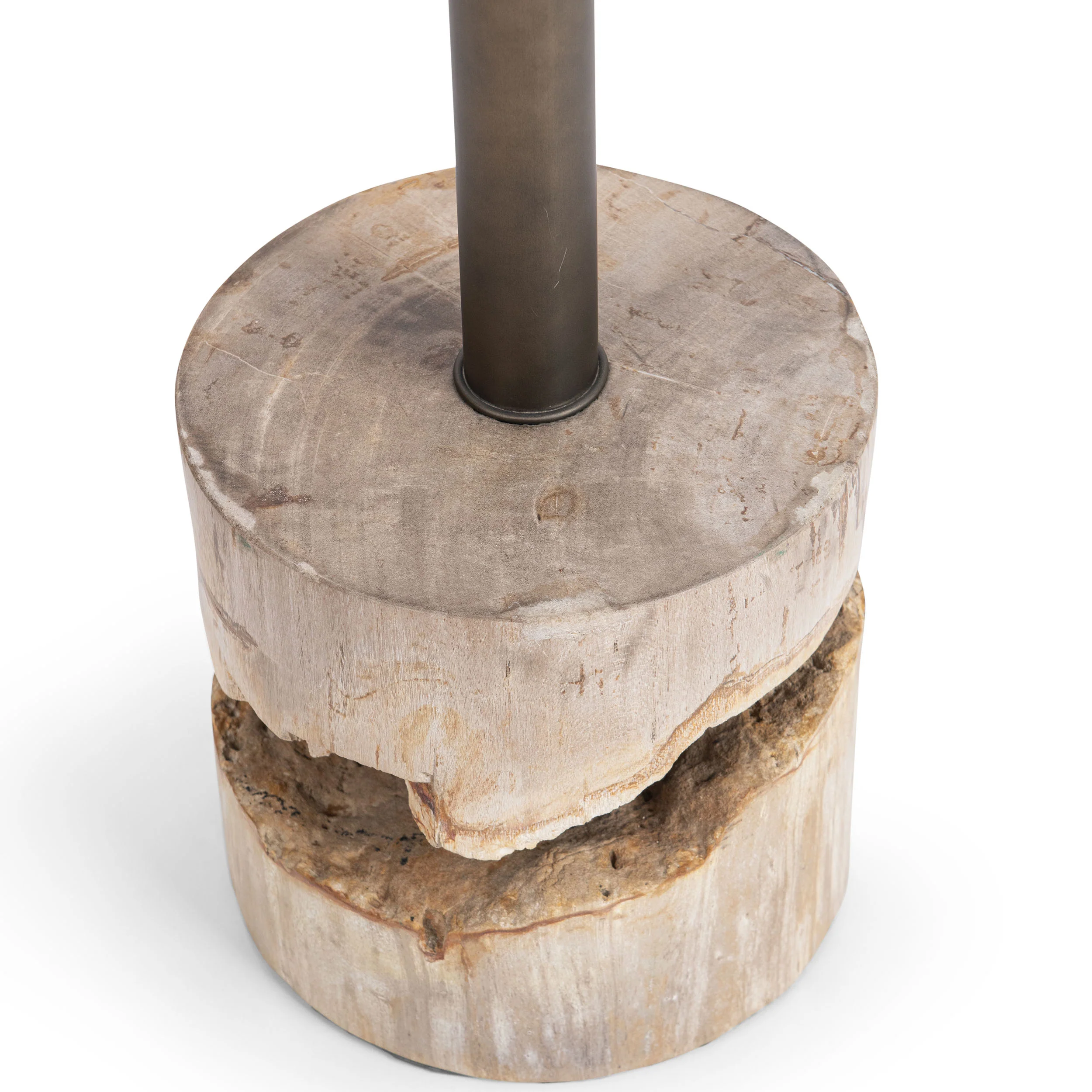 Melia Round Accent Table, Sepia Vein - Image 3