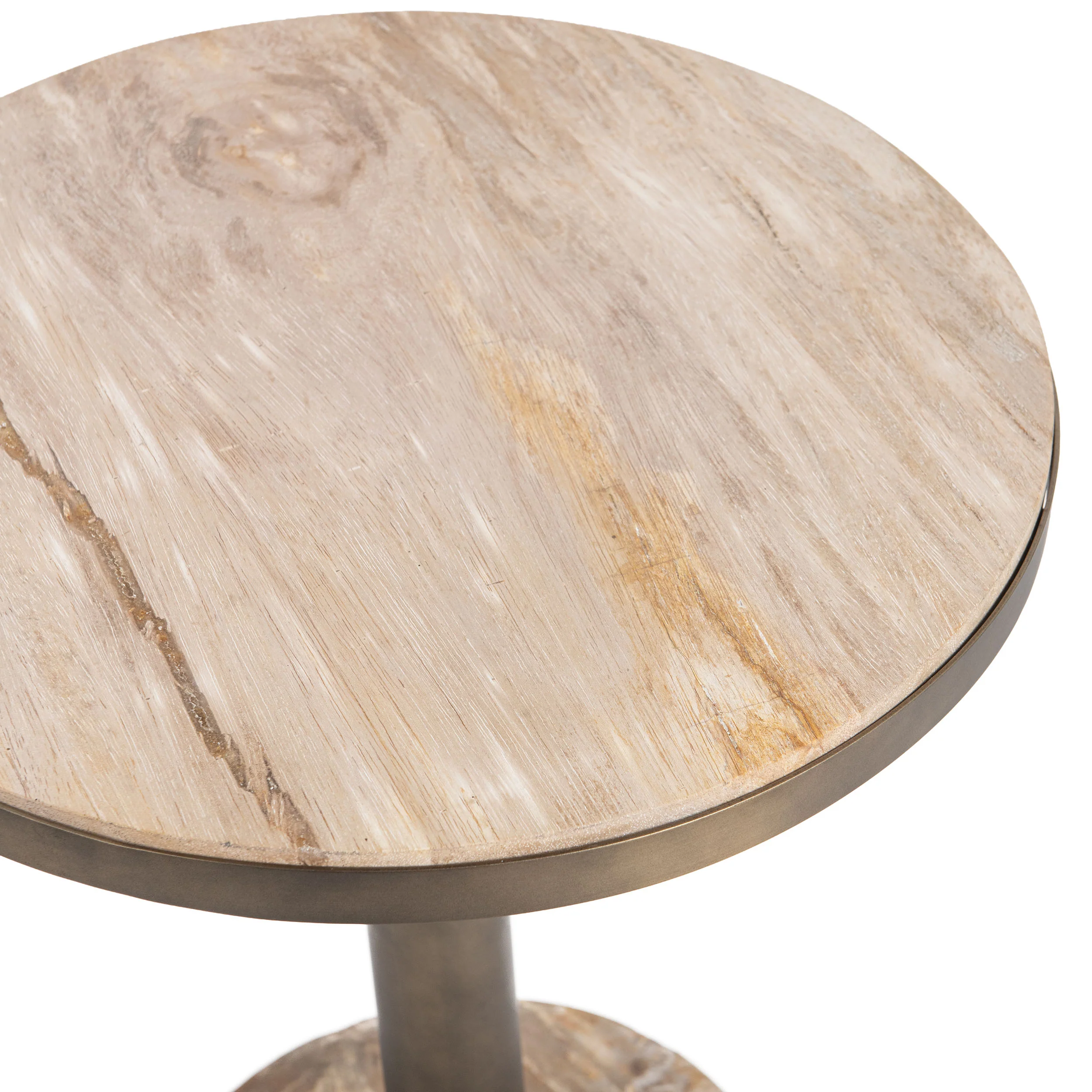 Melia Round Accent Table, Sepia Vein - Image 7