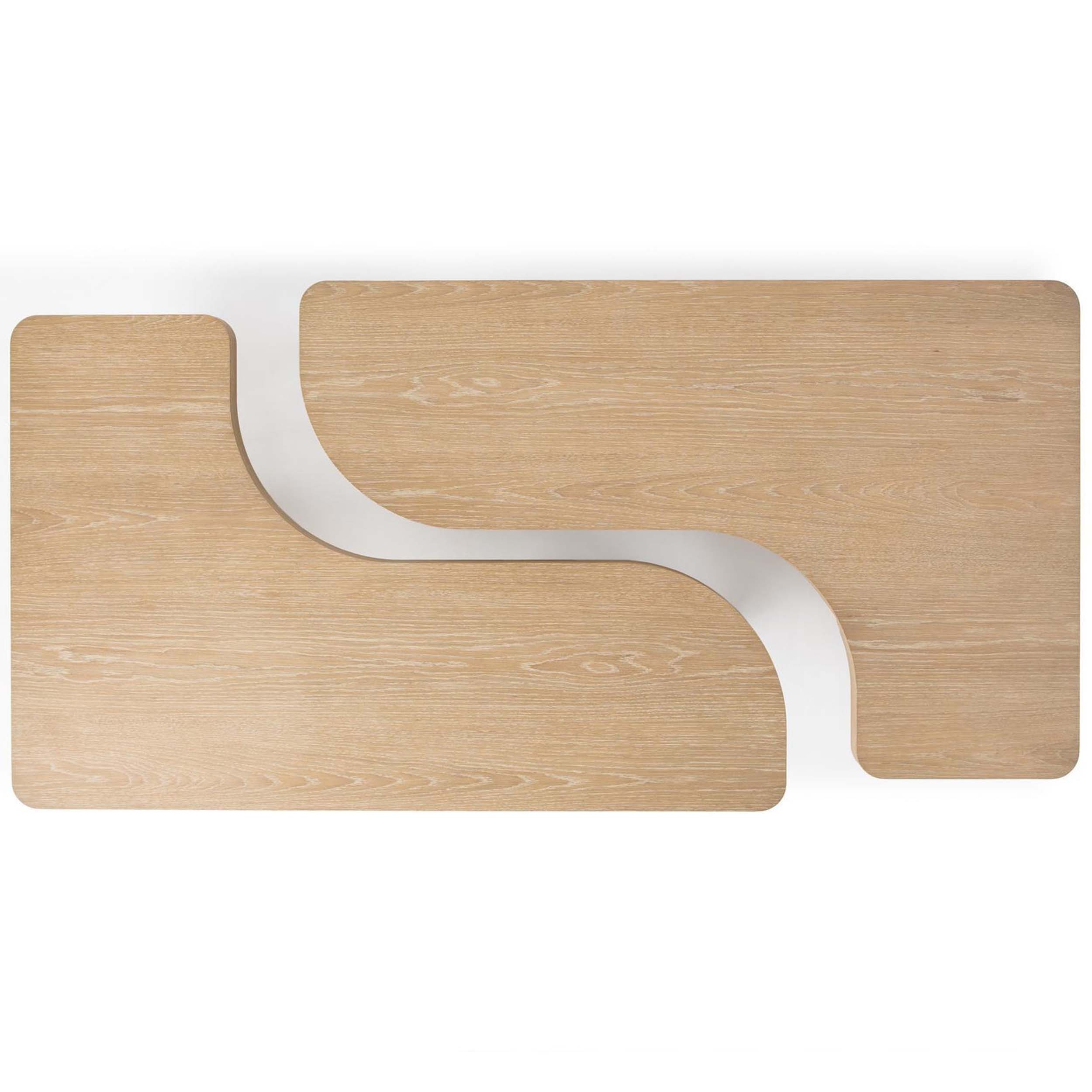 Melina 2 Piece Rectangular Coffee Table, Coastal Drift - Image 5