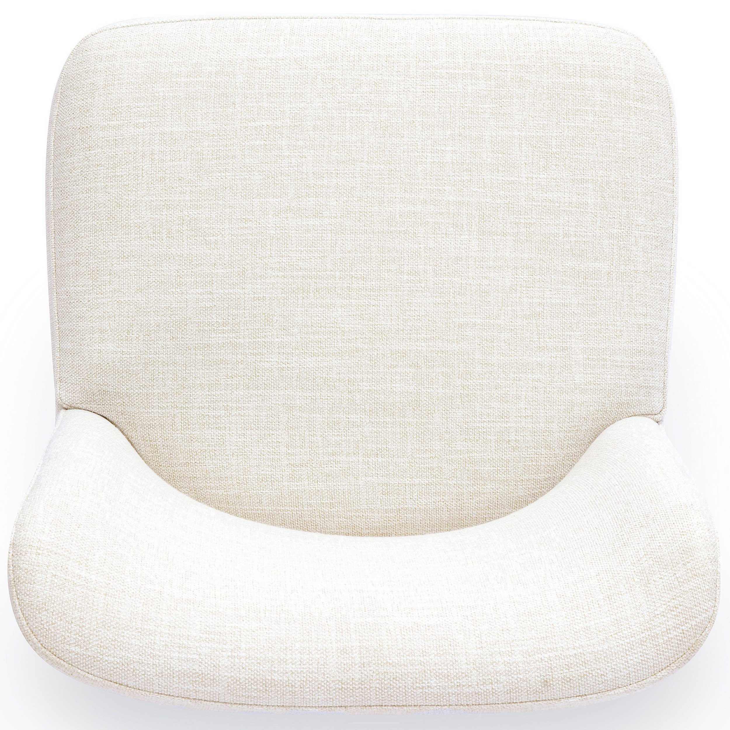Melissa Rolling Dining Chair, Cream - Image 4