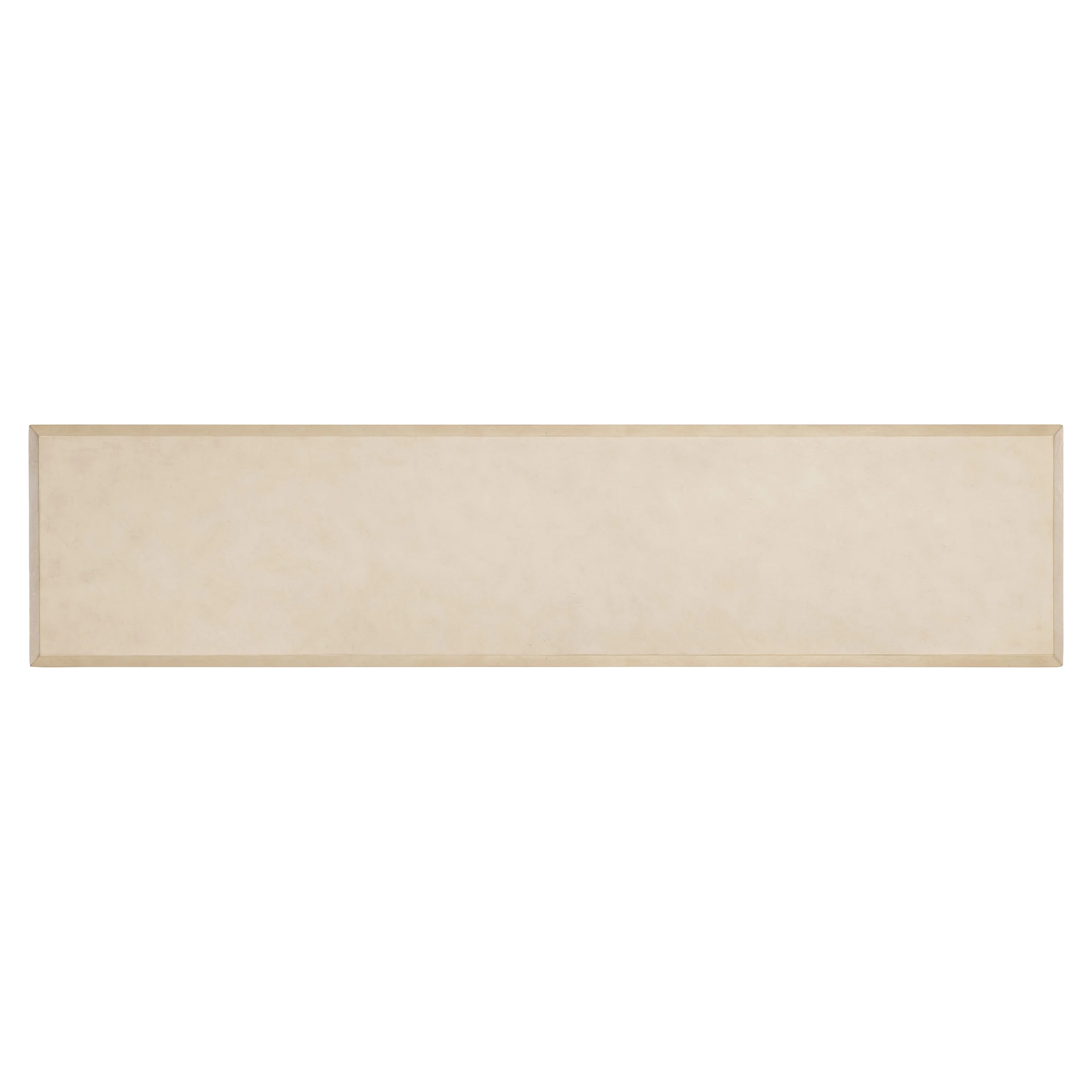 Melrose Console Table, Textured Alabaster - Image 3