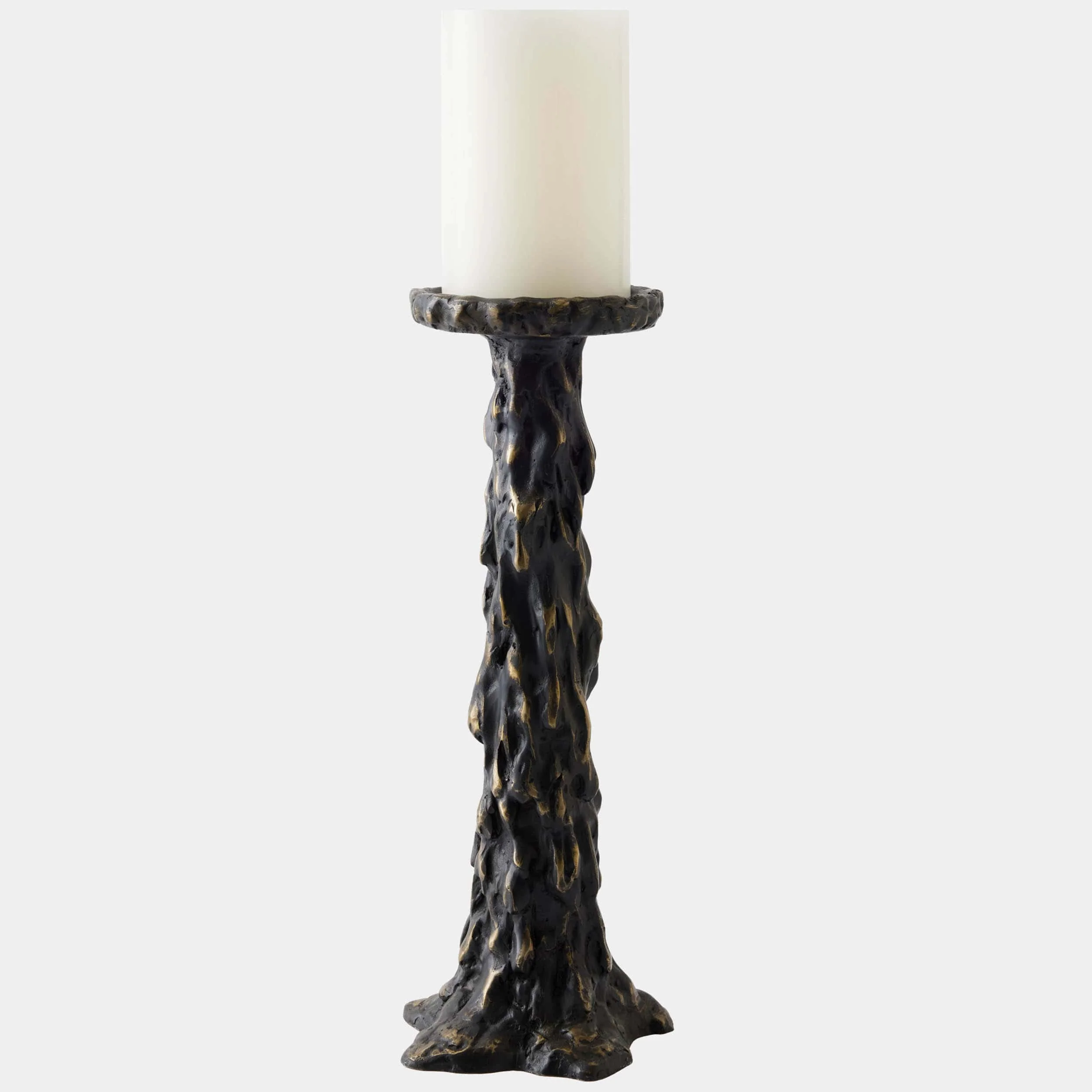 Melting Pillar Candle Holder, Black - Image 12