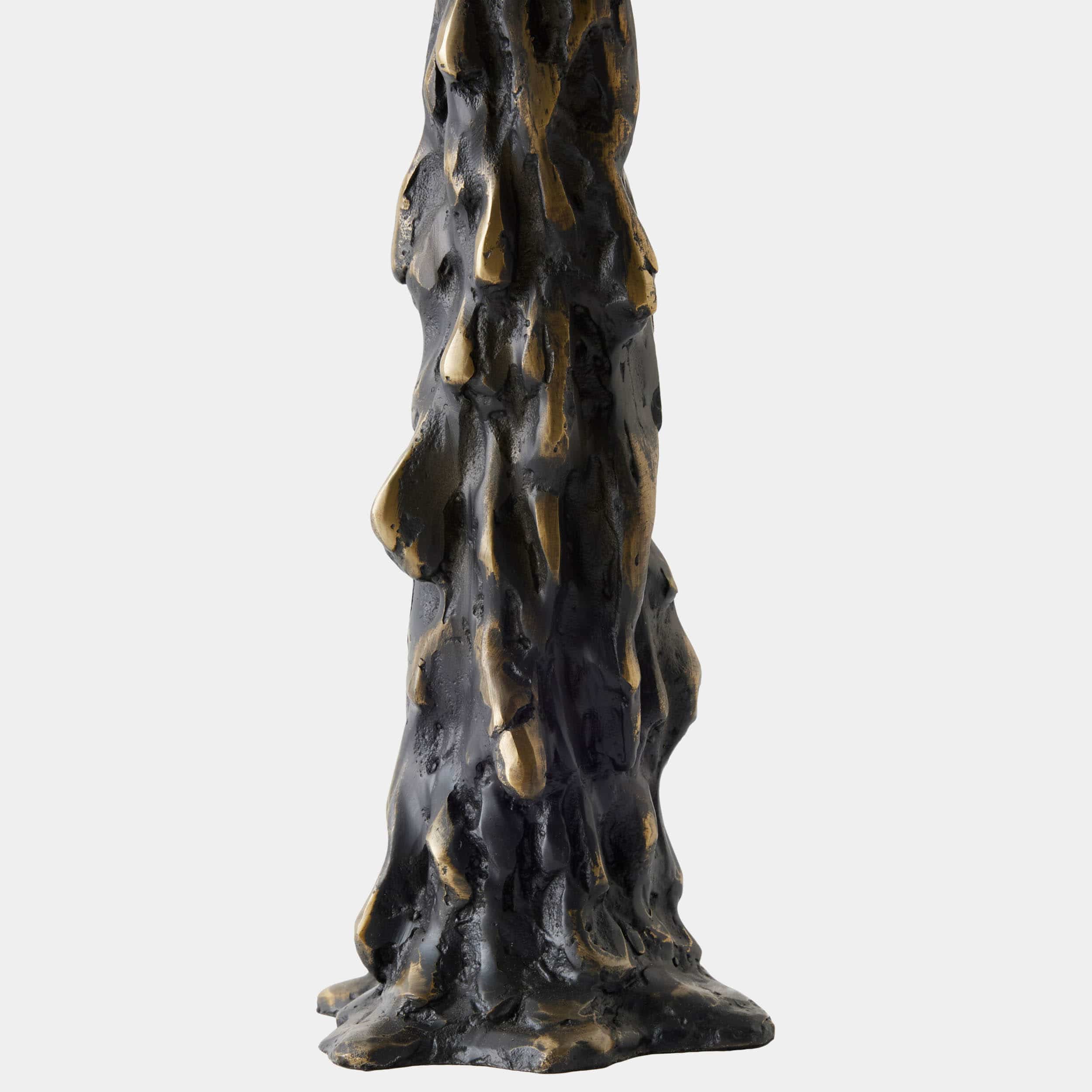 Melting Pillar Candle Holder, Black - Image 7
