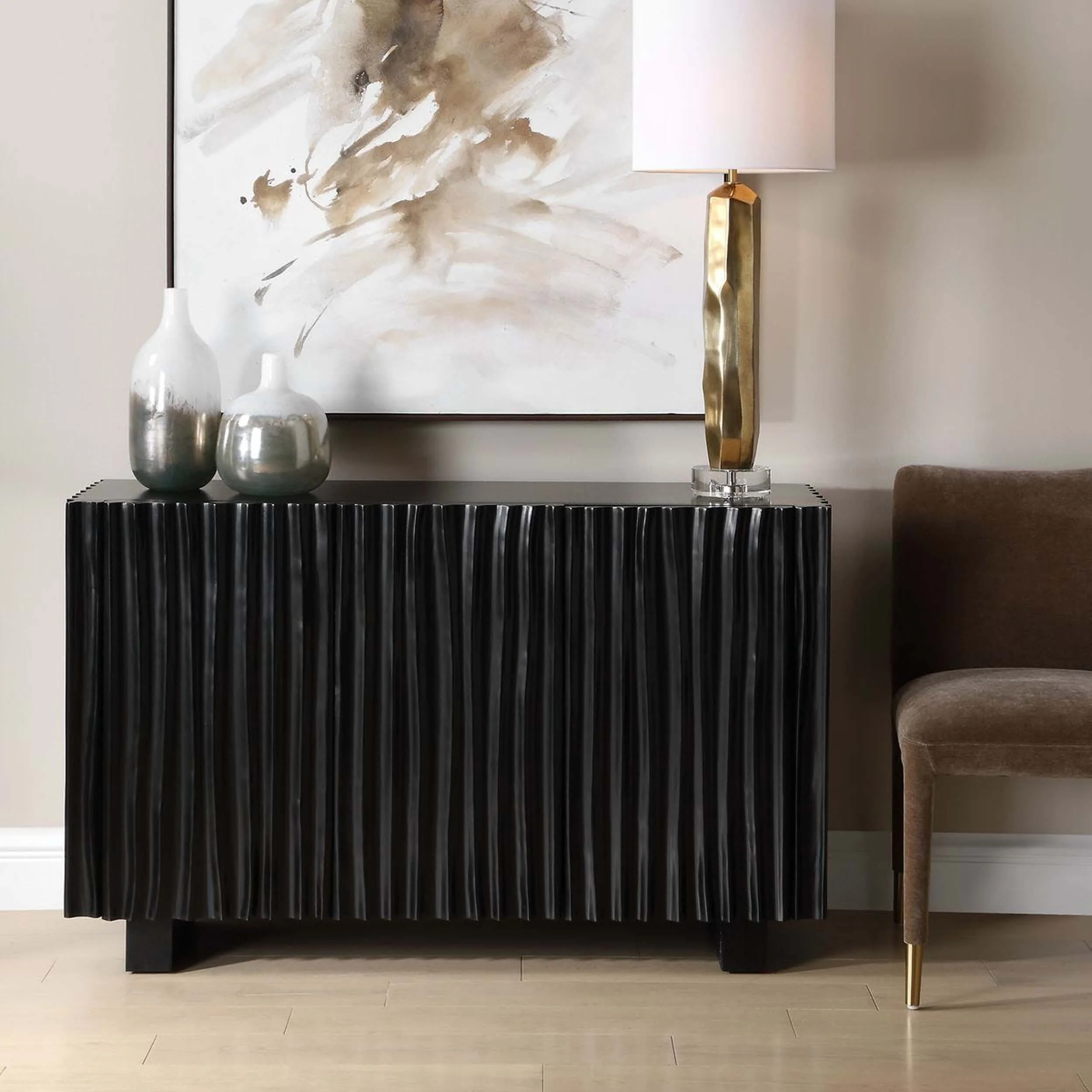 Mercado Cabinet, Black - Image 7