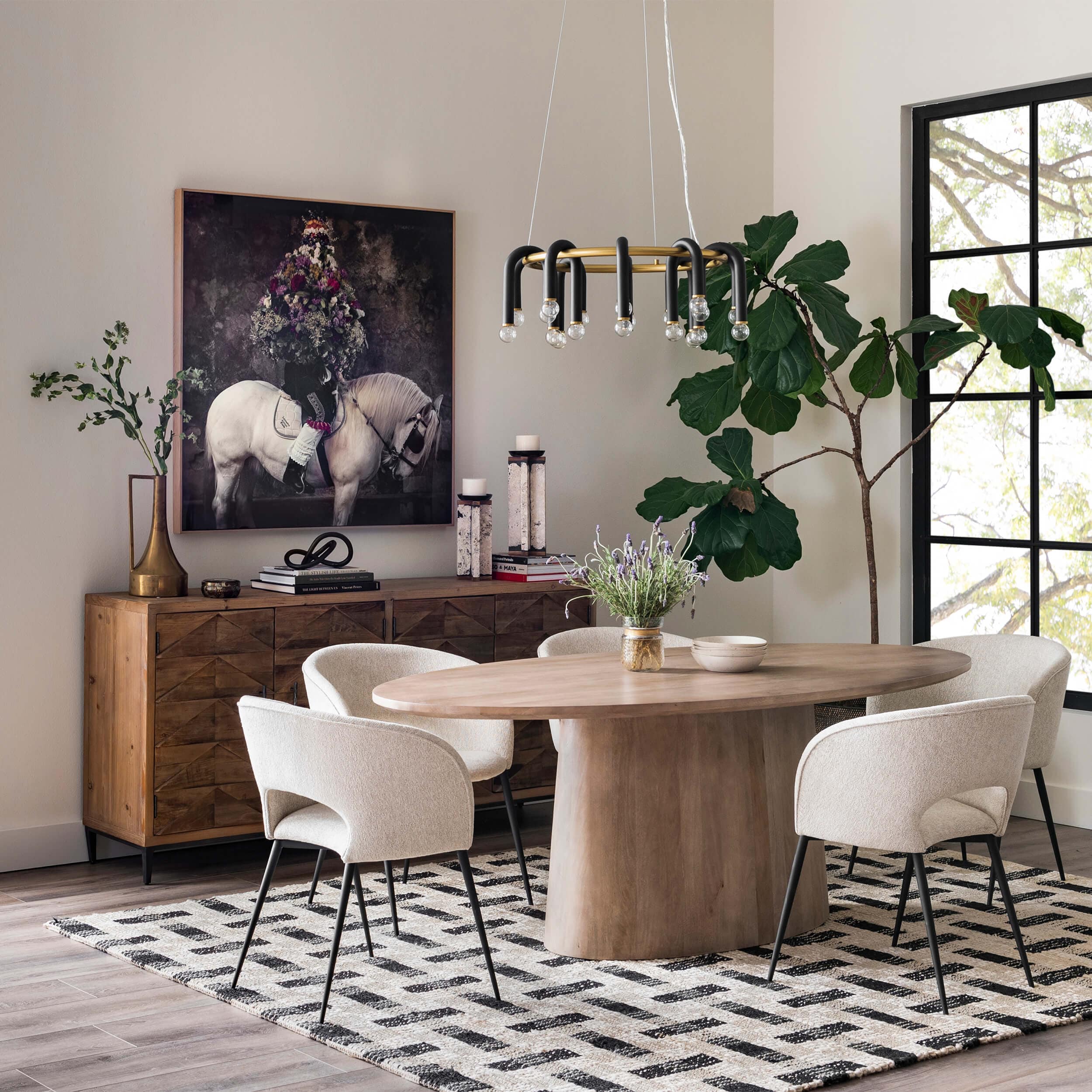 Merrick Oval Dining Table - Image 5